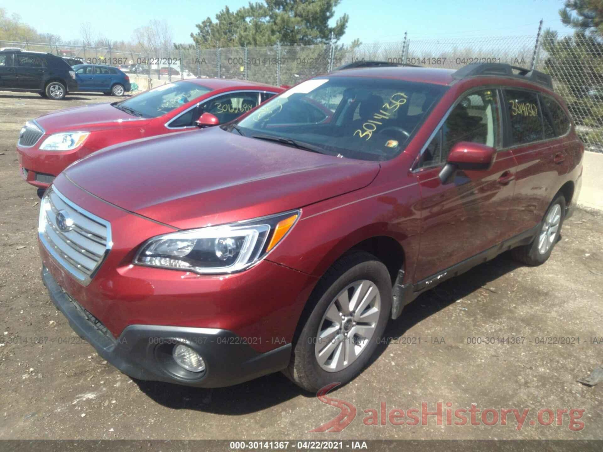 4S4BSACC5H3201672 2017 SUBARU OUTBACK