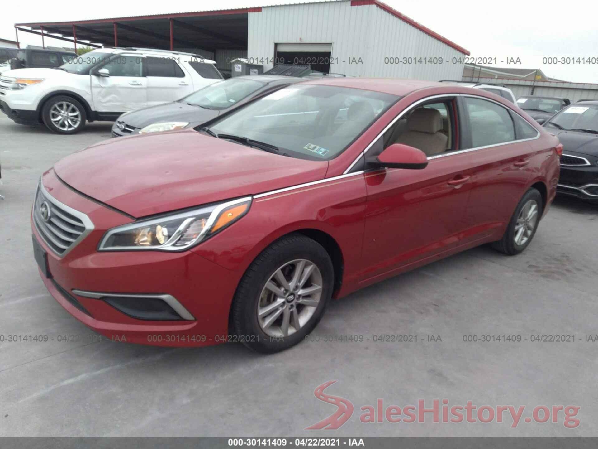 5NPE24AF6HH563241 2017 HYUNDAI SONATA