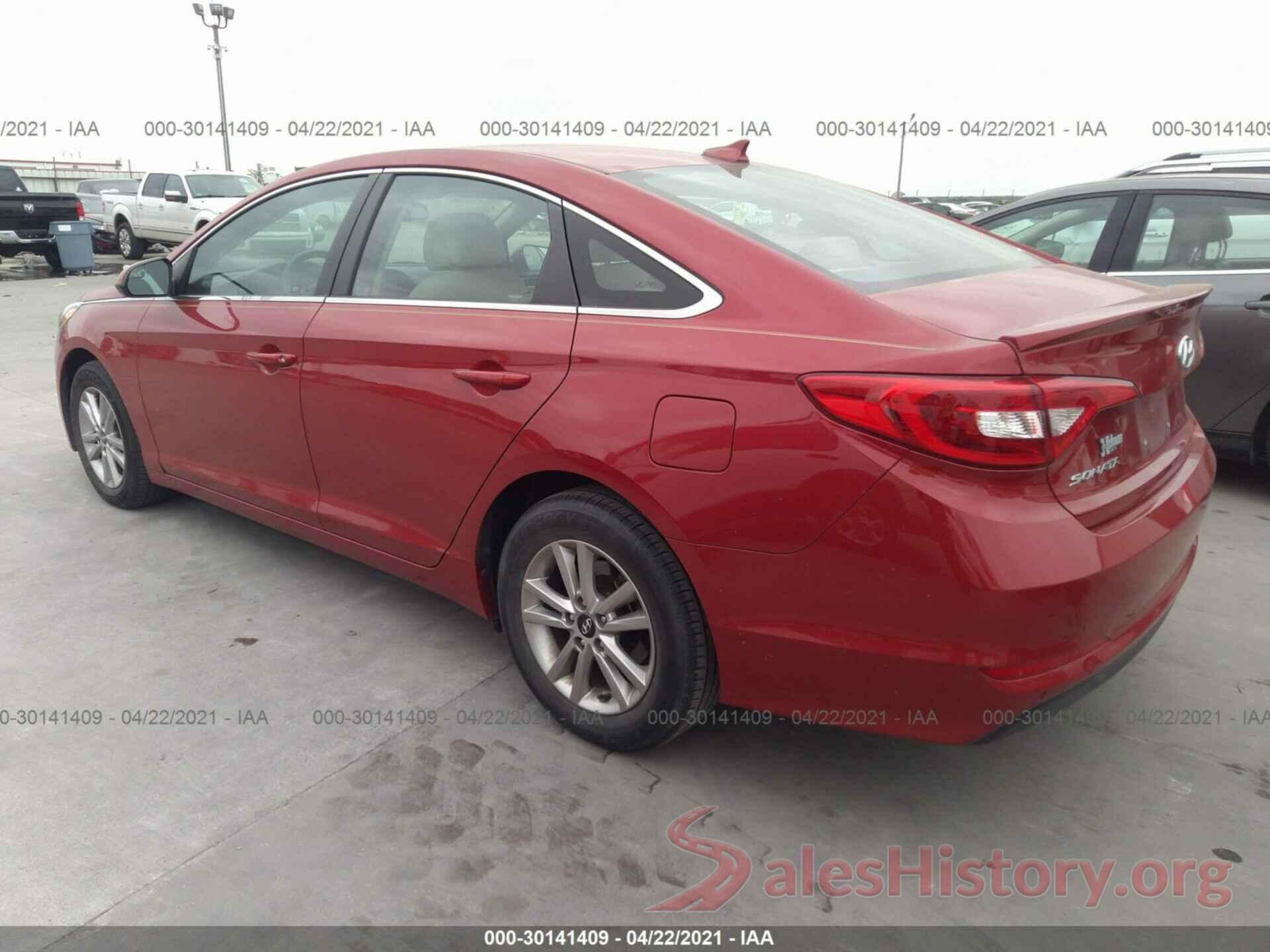 5NPE24AF6HH563241 2017 HYUNDAI SONATA