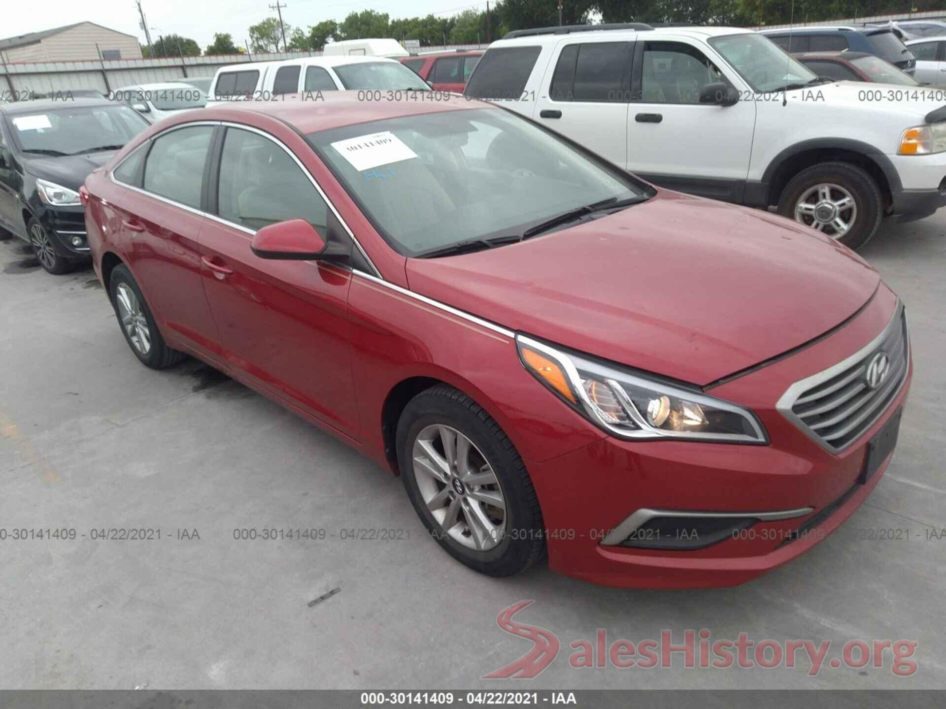 5NPE24AF6HH563241 2017 HYUNDAI SONATA