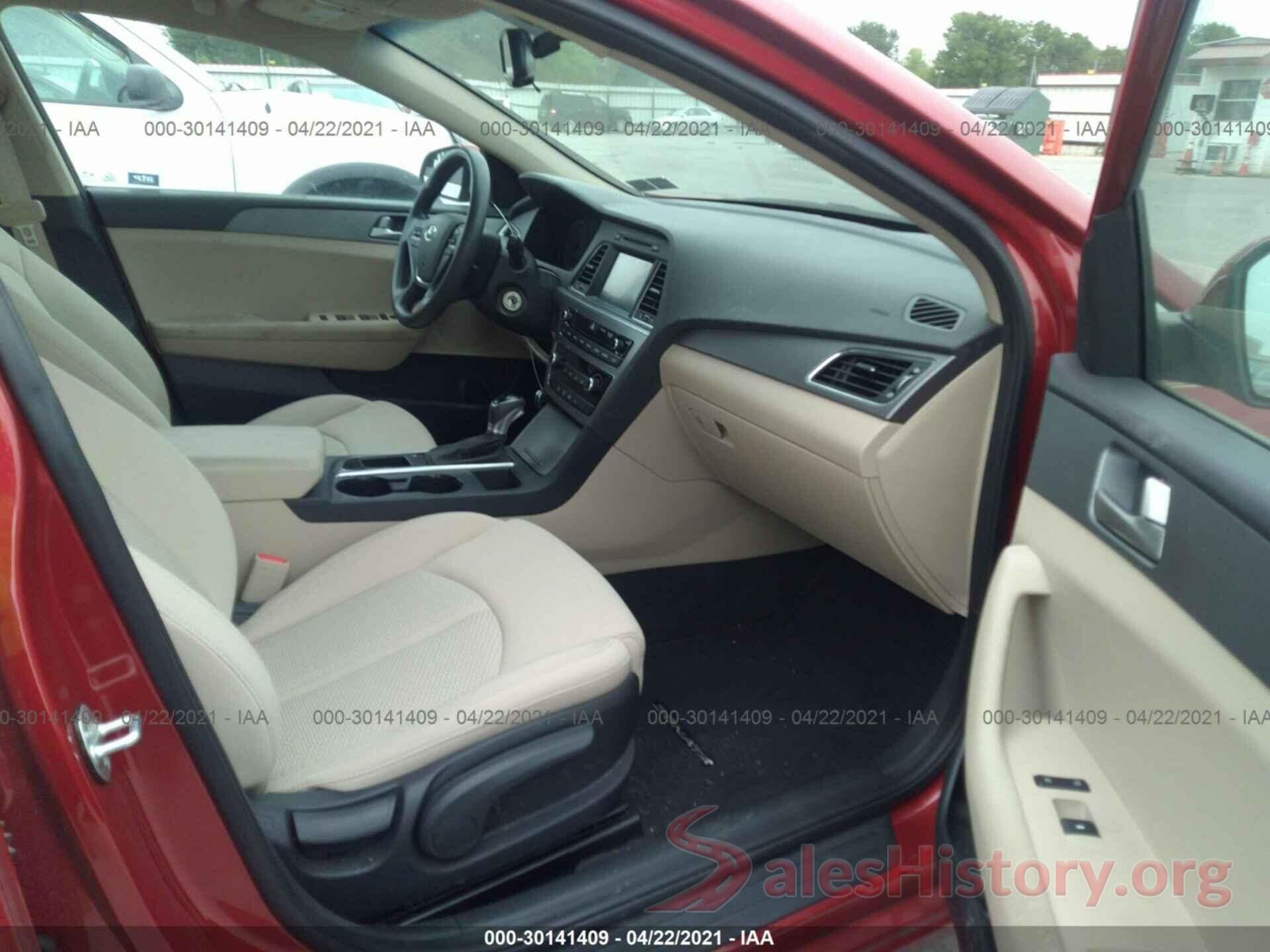 5NPE24AF6HH563241 2017 HYUNDAI SONATA