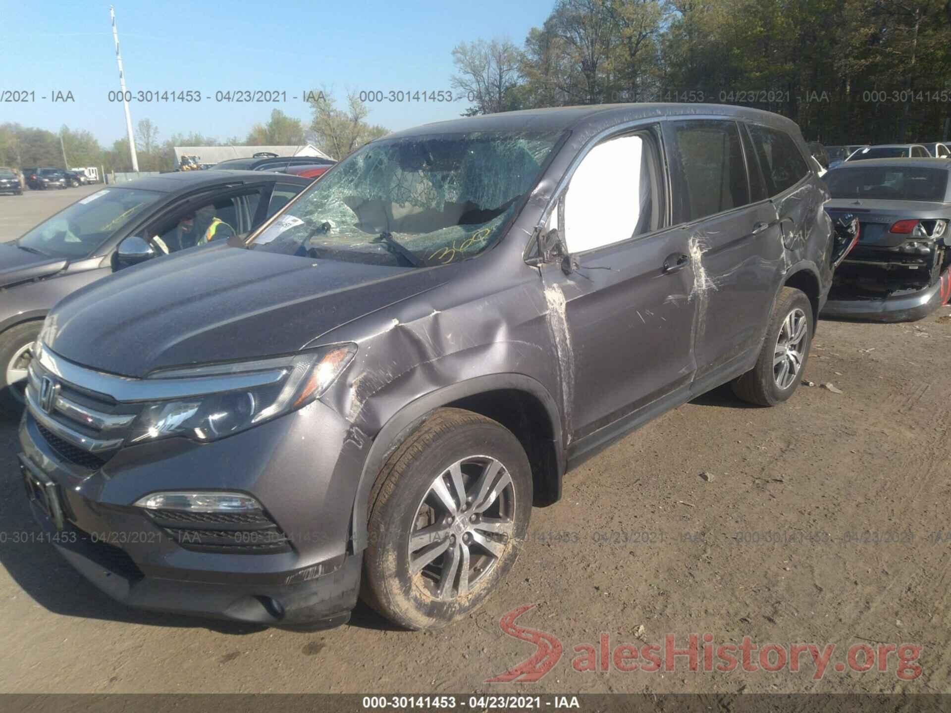 5FNYF6H79GB092341 2016 HONDA PILOT