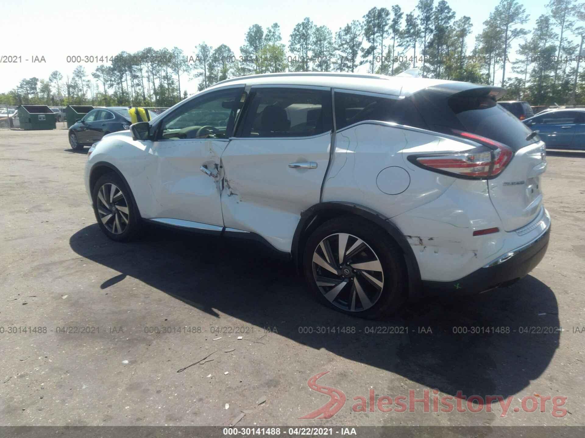 5N1AZ2MH0JN186421 2018 NISSAN MURANO