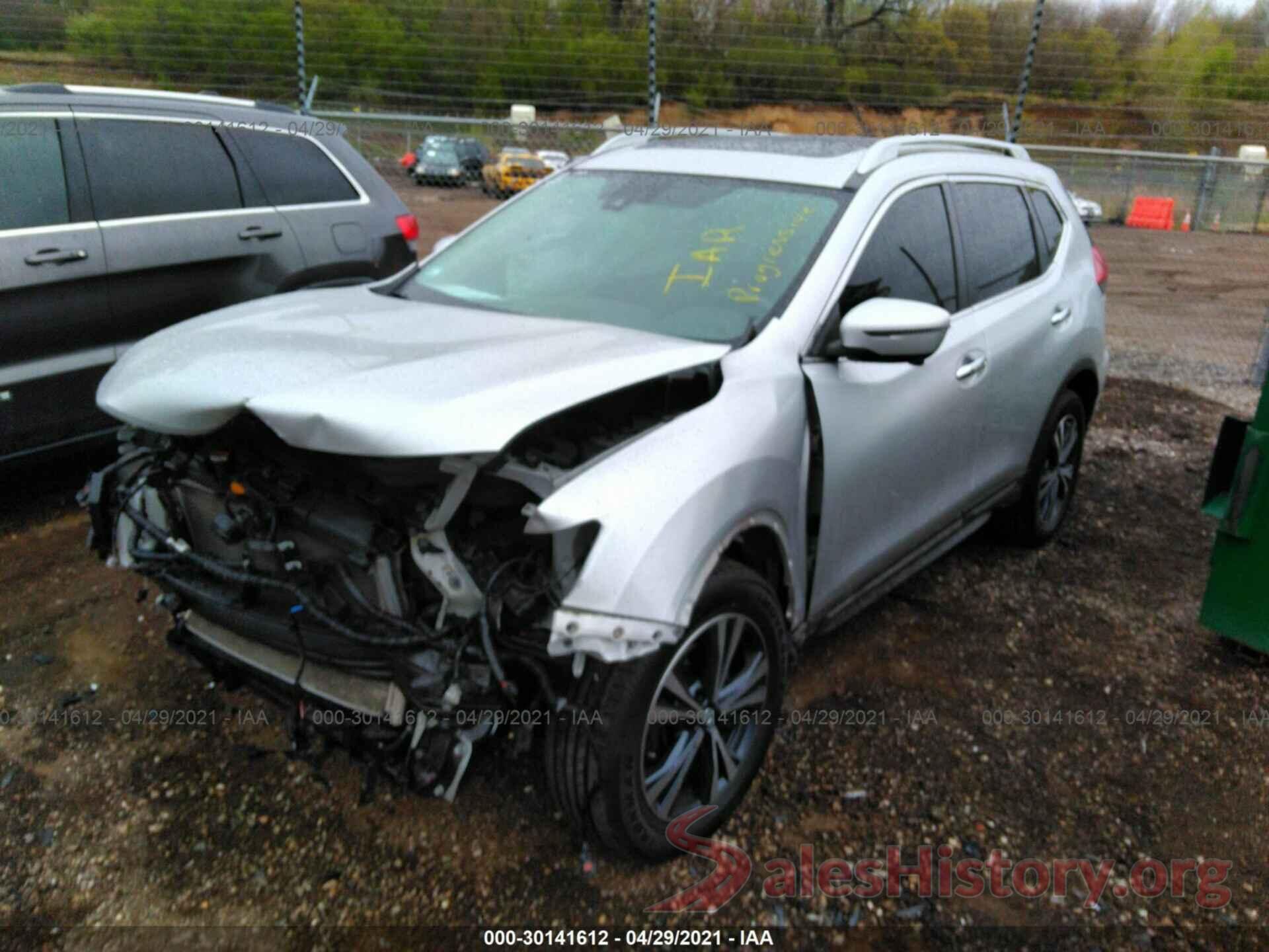 5N1AT2MV5HC841105 2017 NISSAN ROGUE