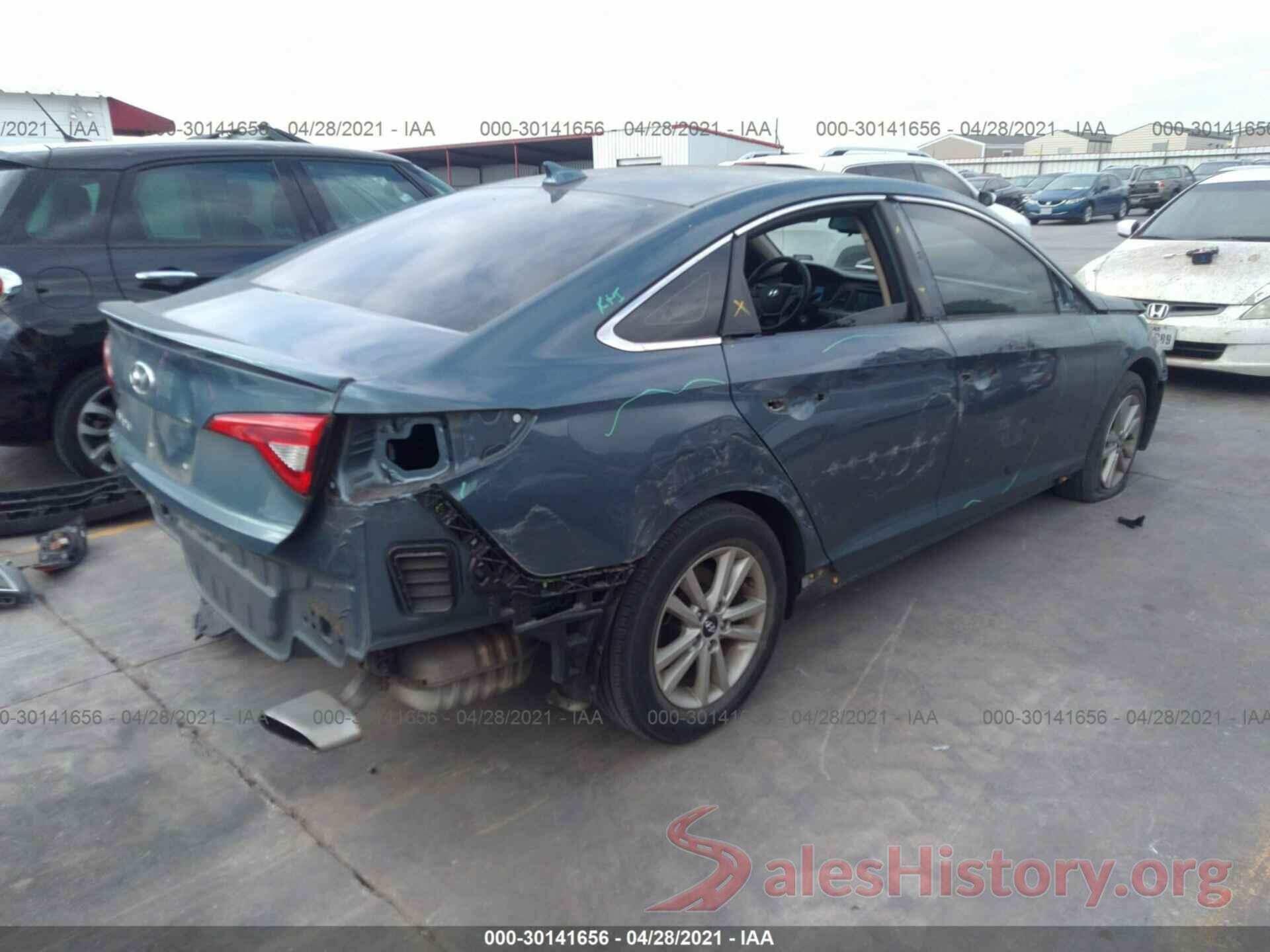 5NPE24AF6GH276075 2016 HYUNDAI SONATA