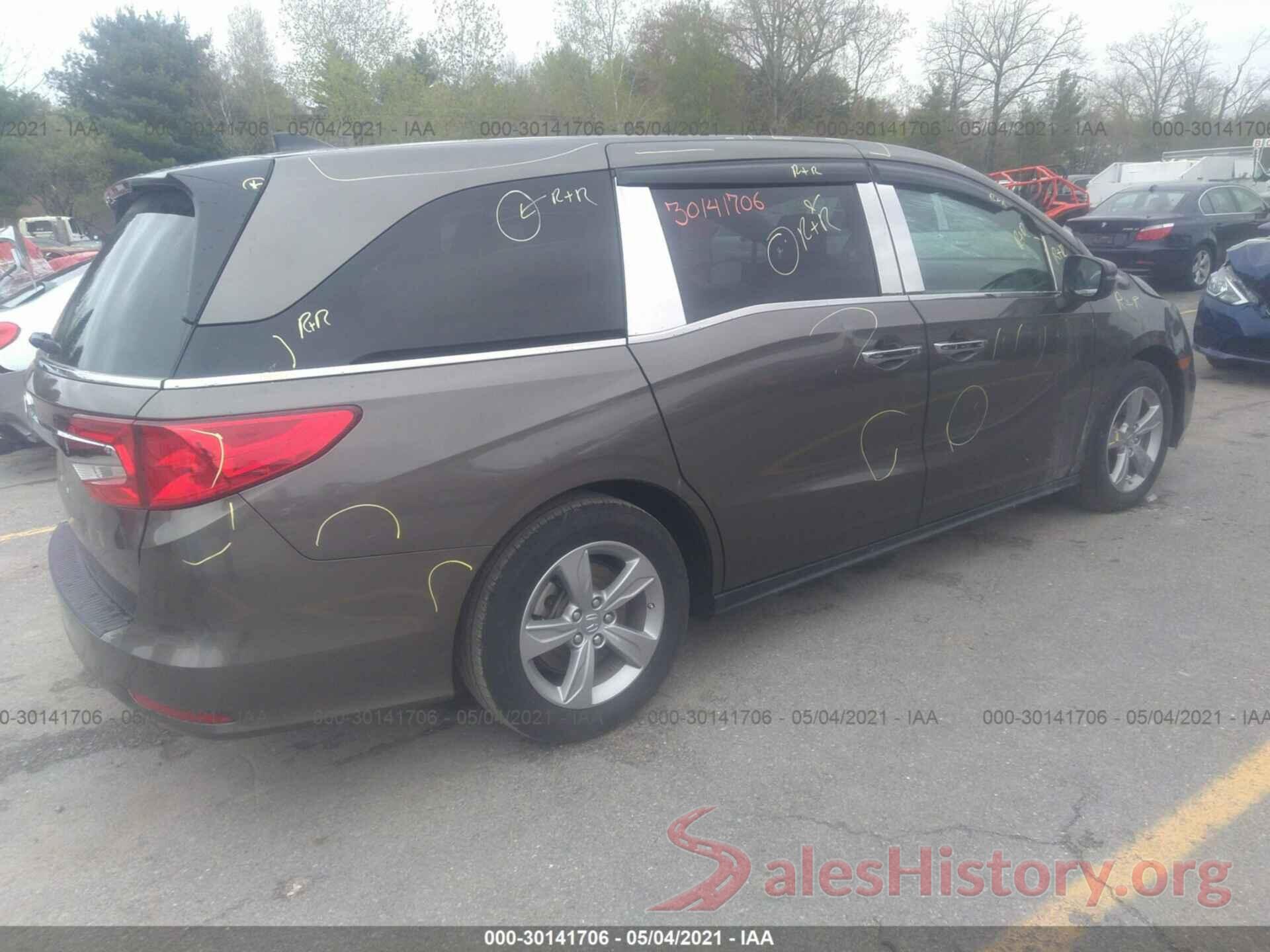 5FNRL6H76KB067015 2019 HONDA ODYSSEY