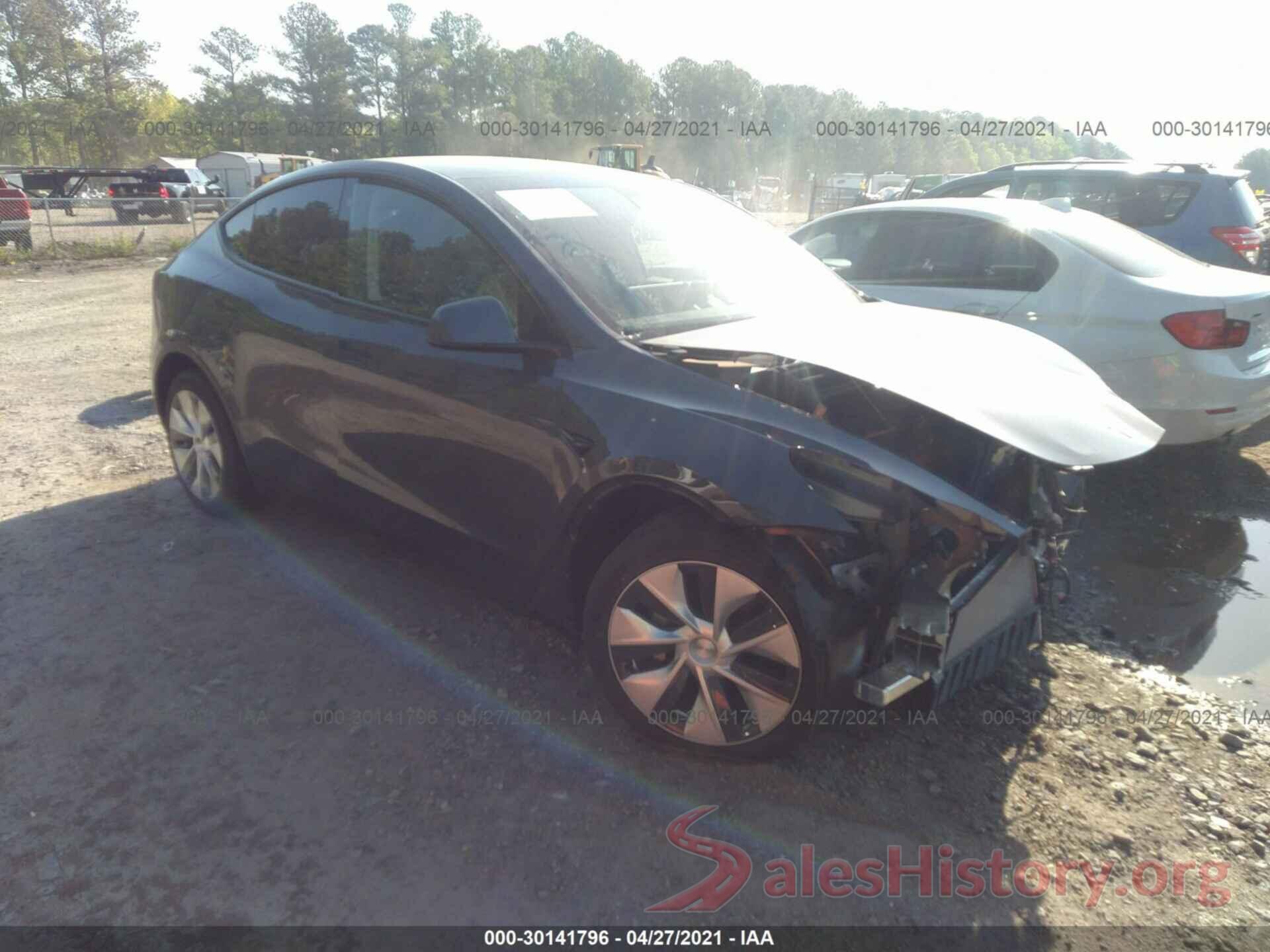 5YJYGAEE1MF145211 2021 TESLA MODEL Y