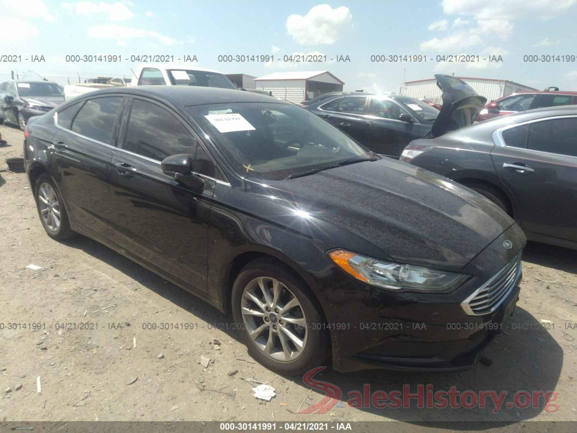 3FA6P0HD1HR245355 2017 FORD FUSION