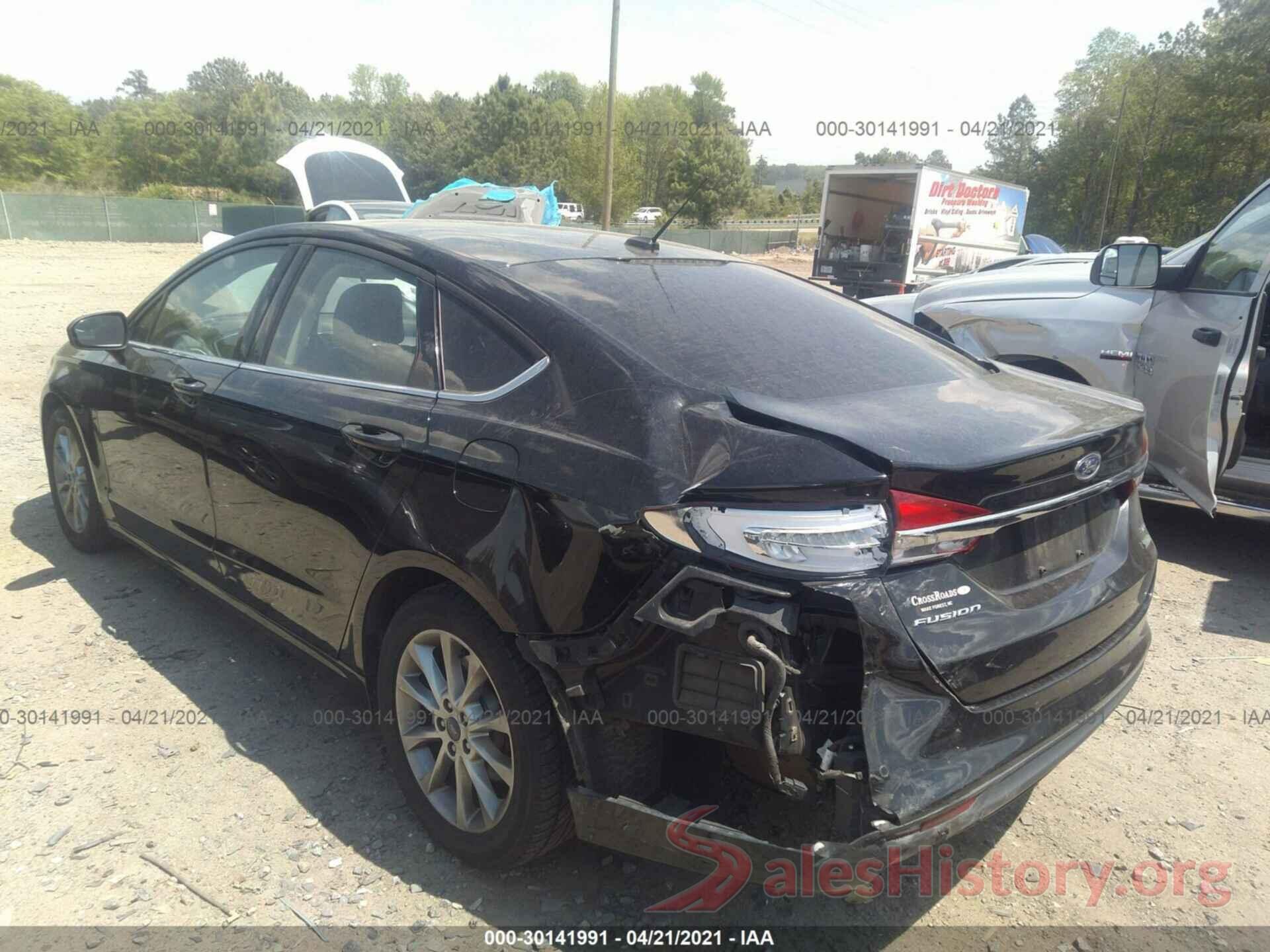 3FA6P0HD1HR245355 2017 FORD FUSION