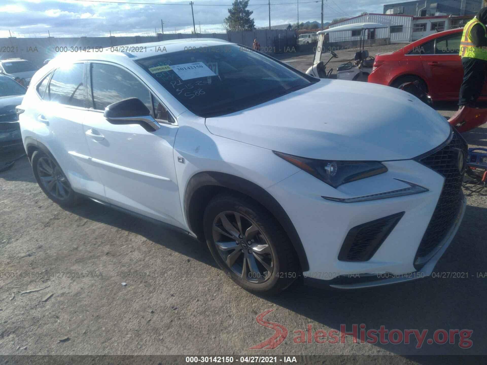 JTJSARBZ0L5006987 2020 LEXUS NX