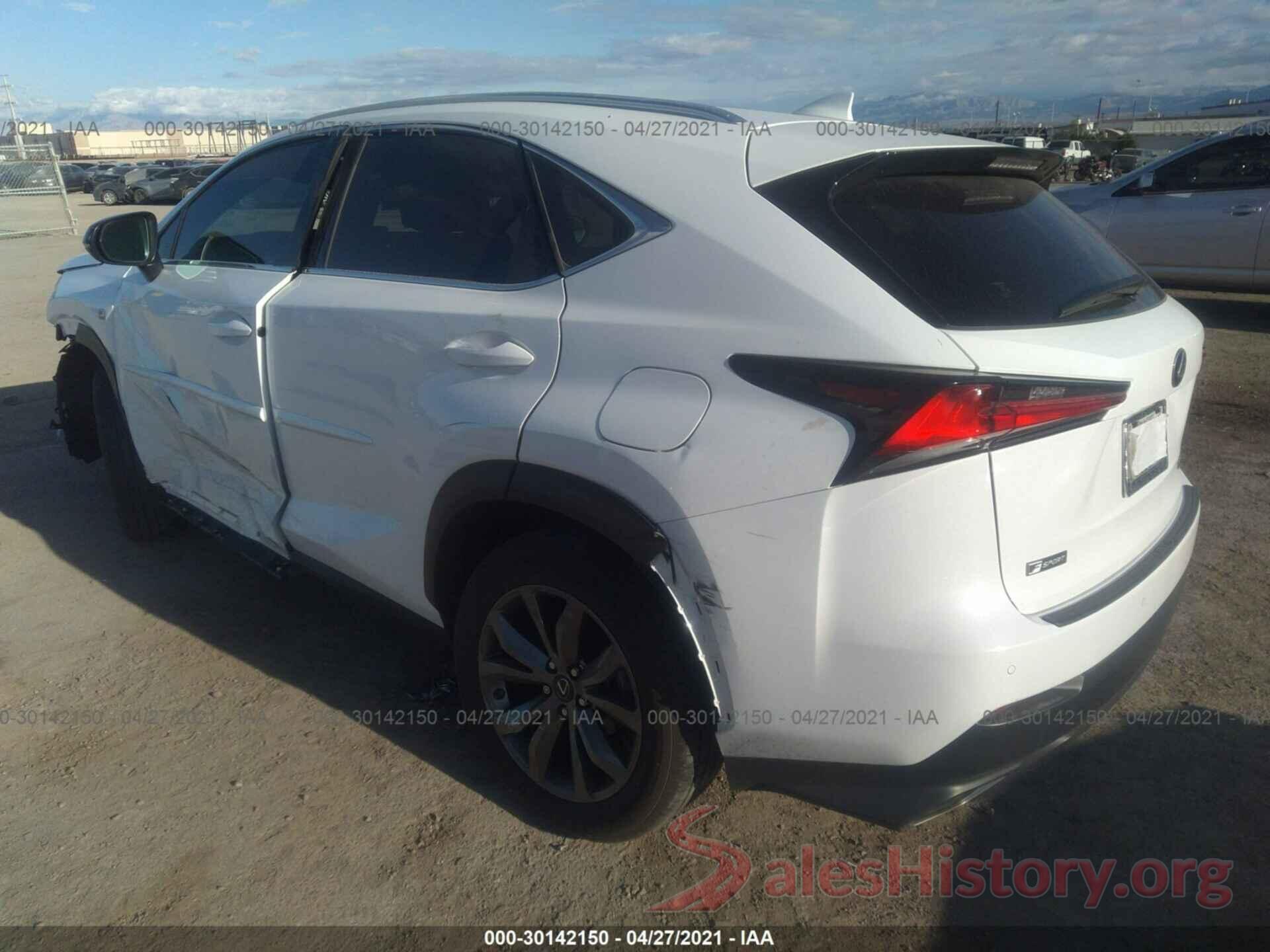 JTJSARBZ0L5006987 2020 LEXUS NX