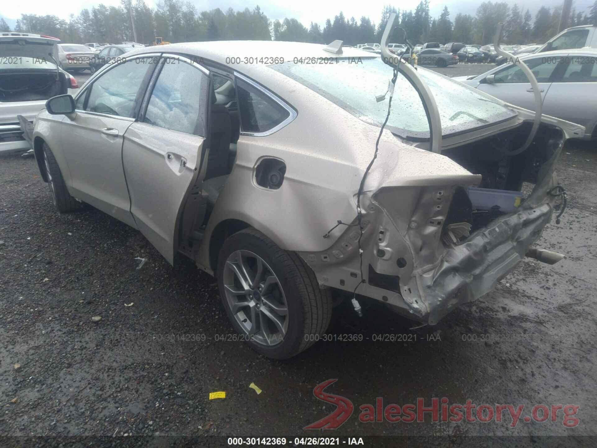 3FA6P0CDXKR236927 2019 FORD FUSION