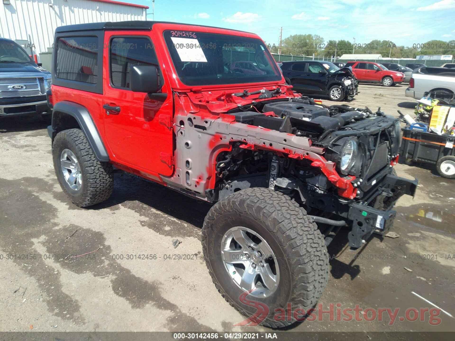 1C4GJXANXKW523069 2019 JEEP WRANGLER