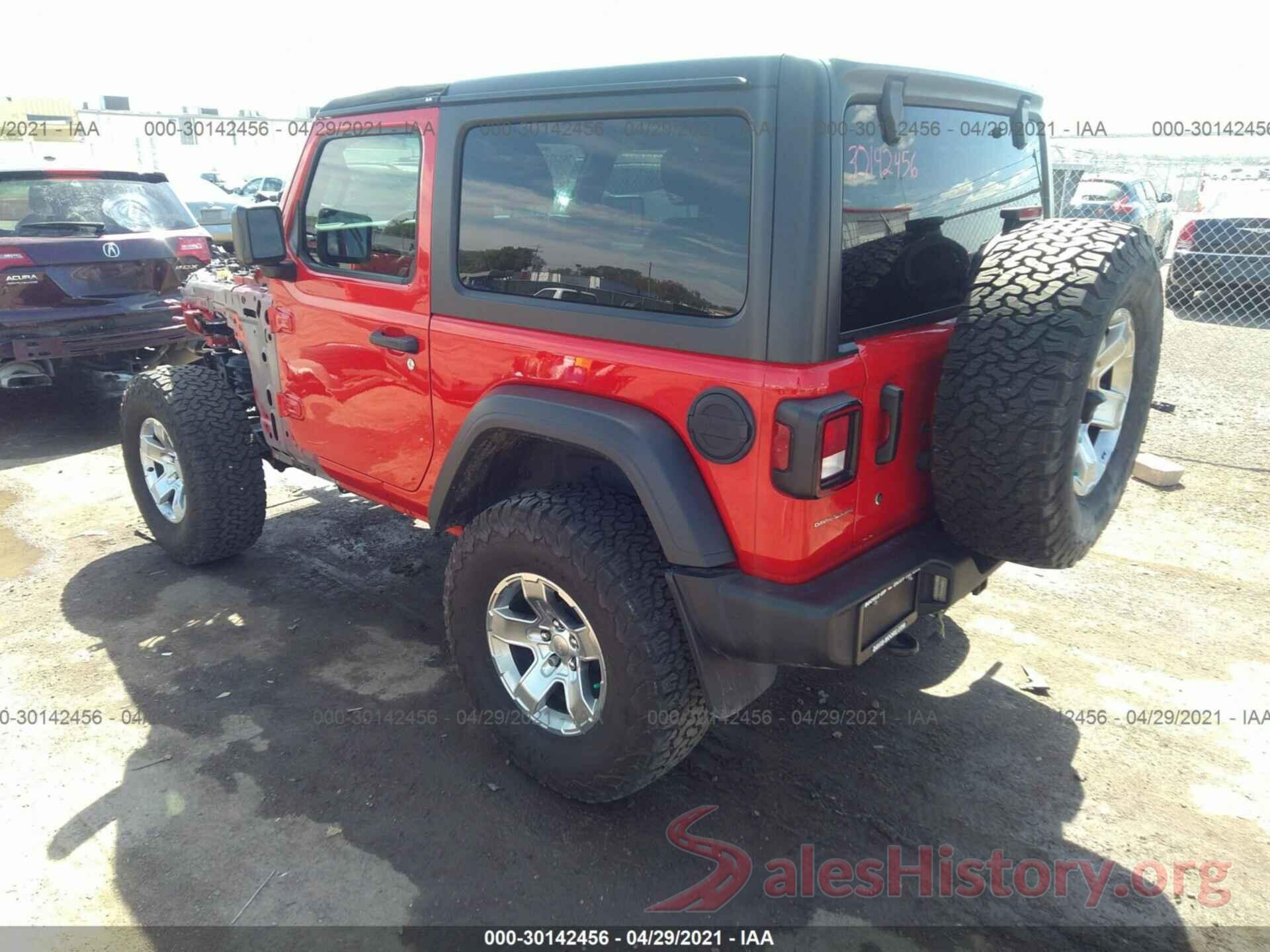 1C4GJXANXKW523069 2019 JEEP WRANGLER