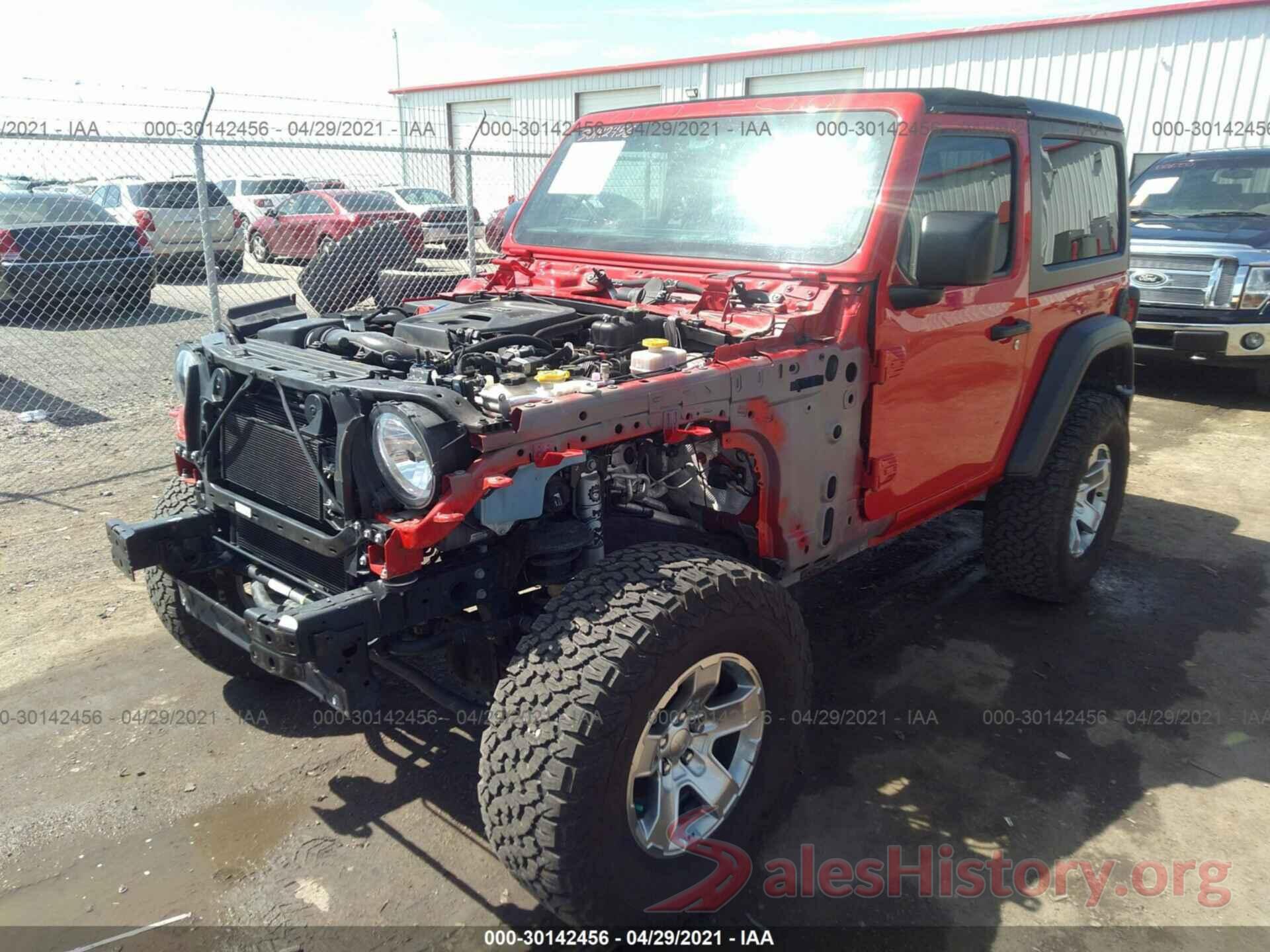 1C4GJXANXKW523069 2019 JEEP WRANGLER