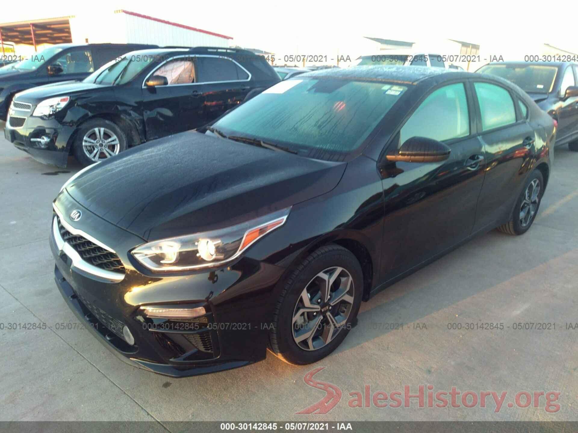 3KPF24AD0LE229383 2020 KIA FORTE