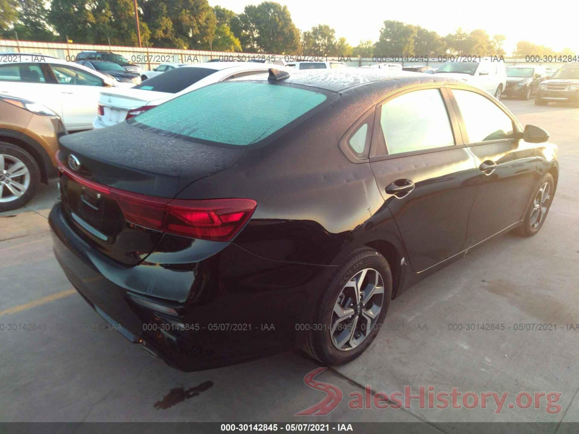 3KPF24AD0LE229383 2020 KIA FORTE