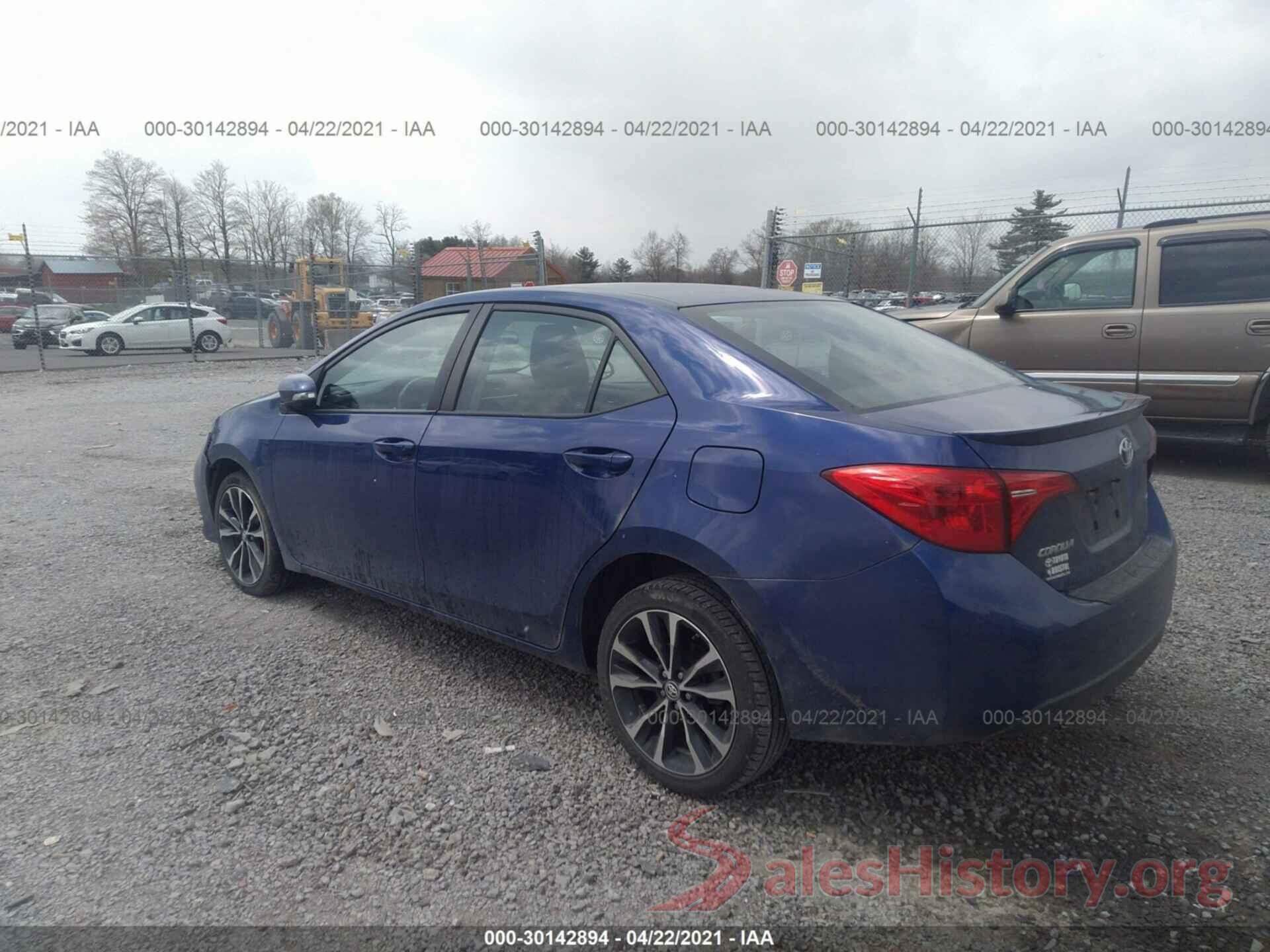 2T1BURHE1HC957319 2017 TOYOTA COROLLA