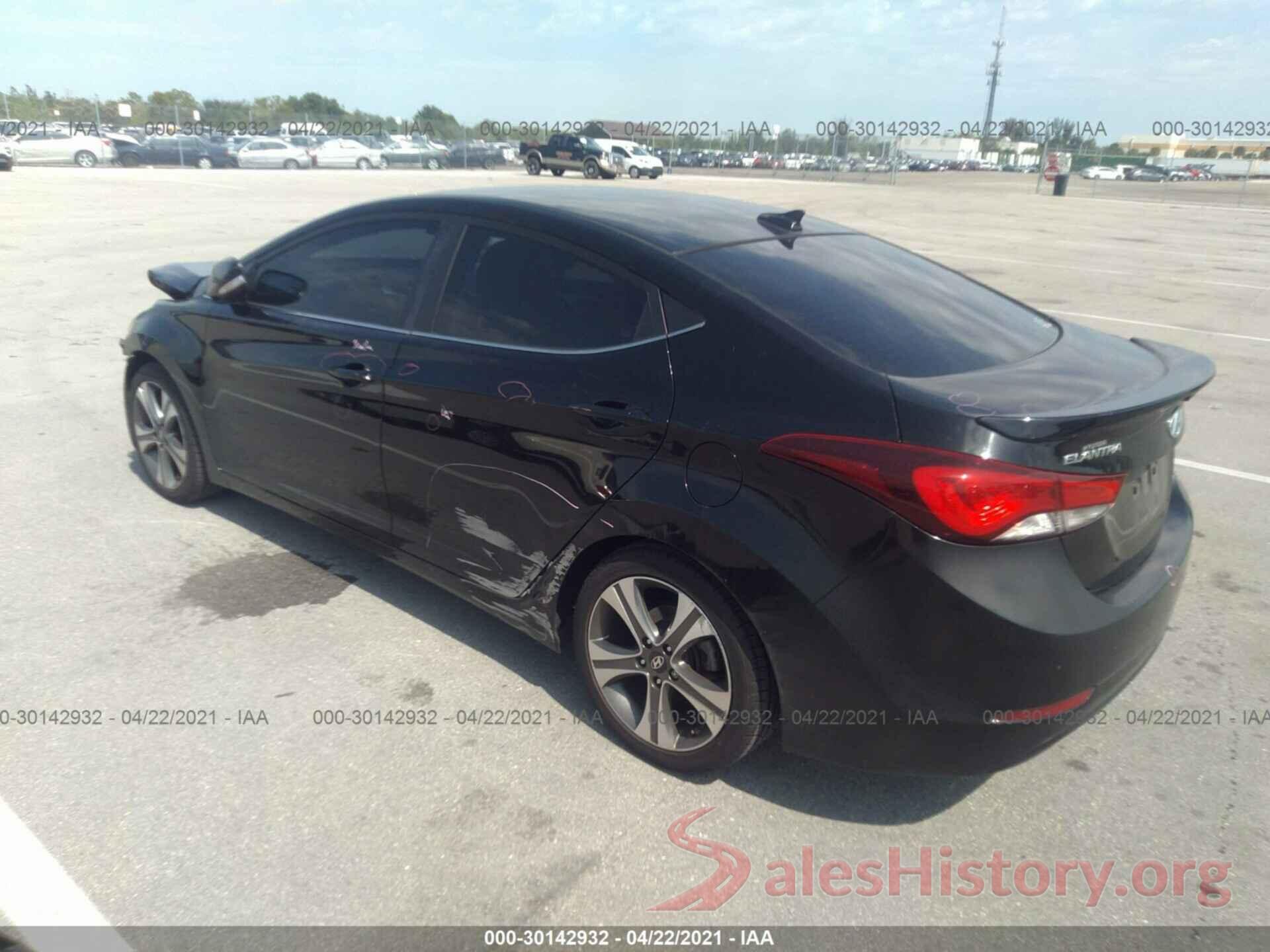 KMHDH4AH8GU586449 2016 HYUNDAI ELANTRA