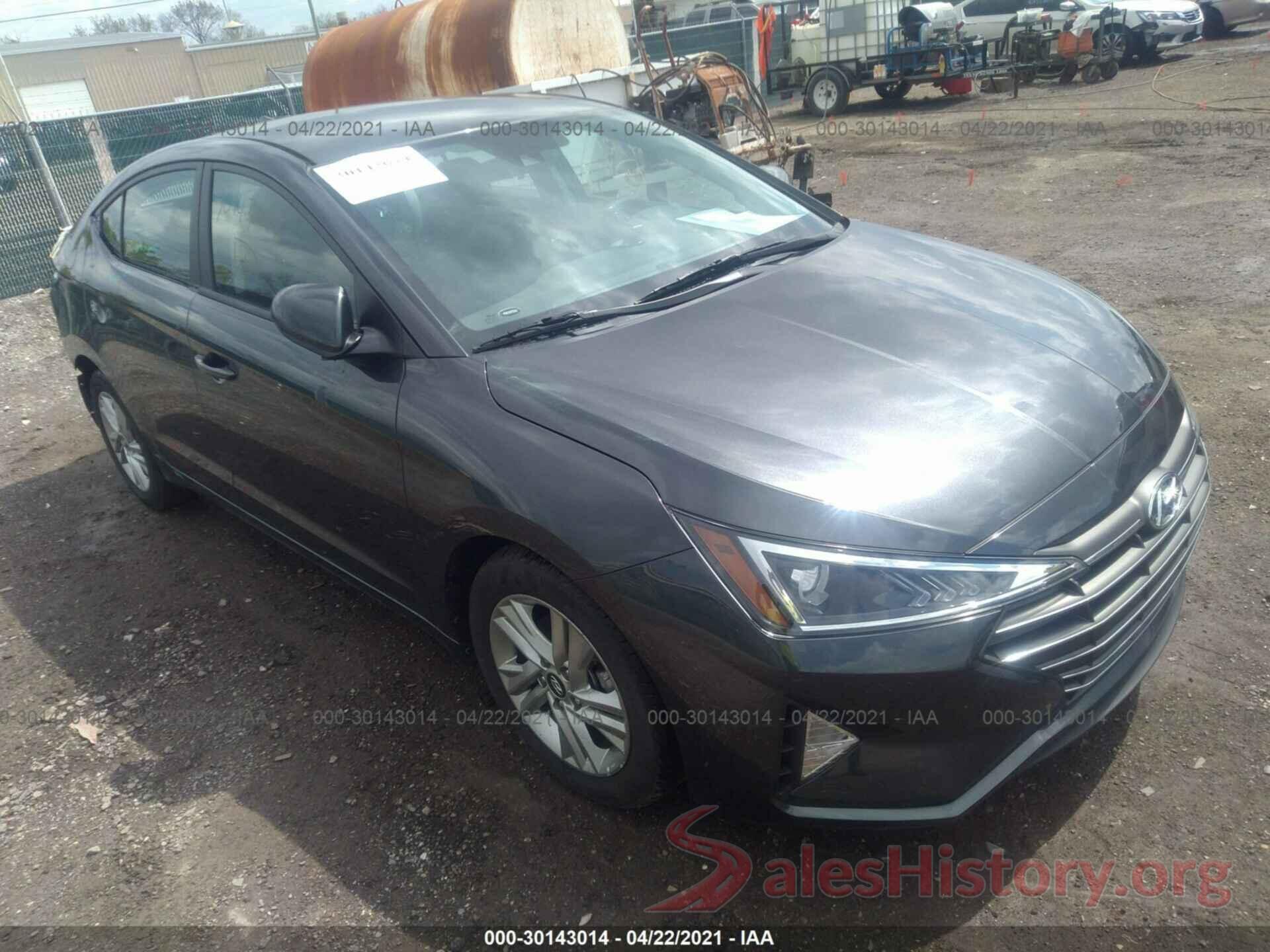 5NPD84LF5LH592780 2020 HYUNDAI ELANTRA