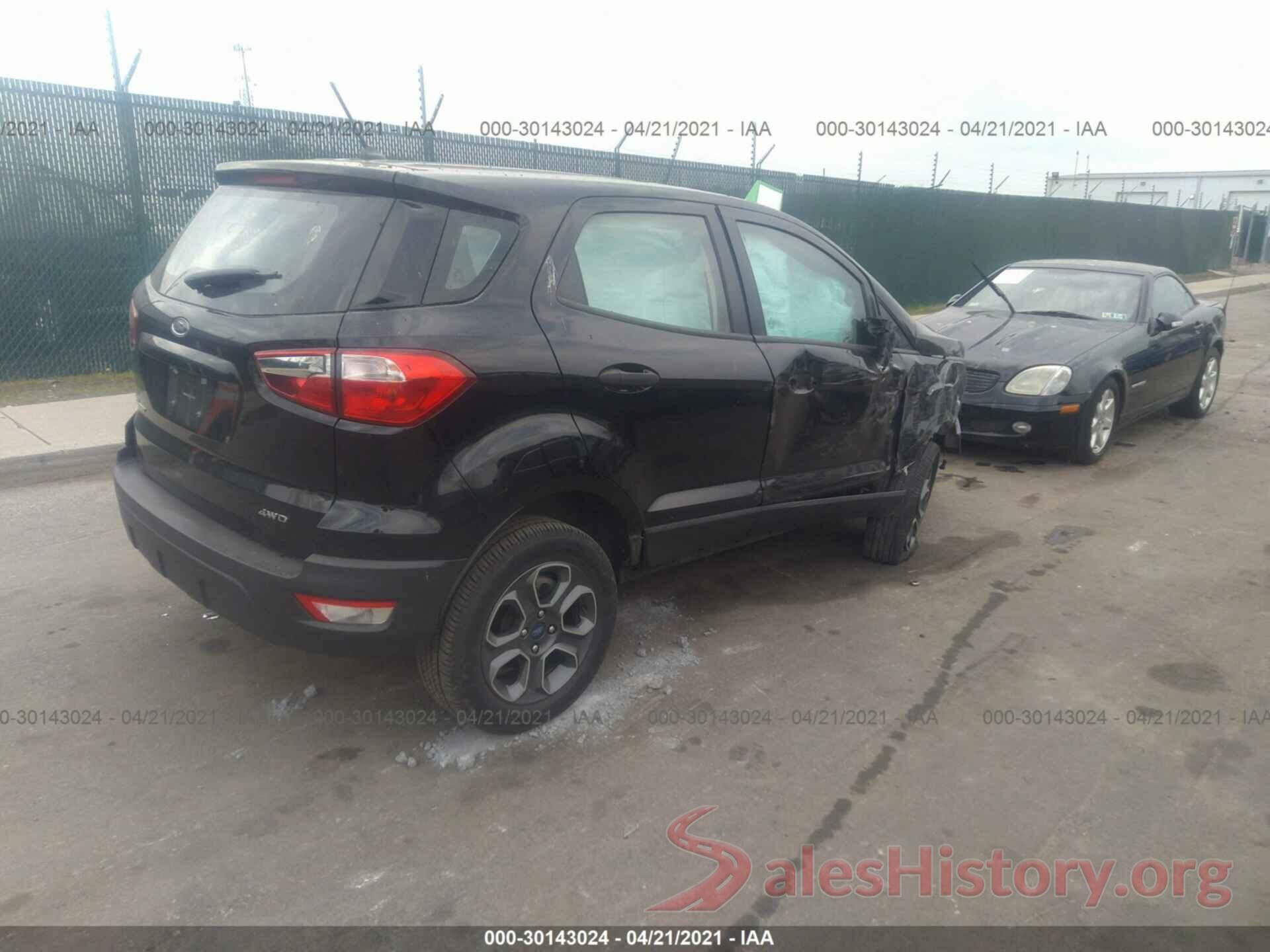 MAJ6S3FL6KC270087 2019 FORD ECOSPORT