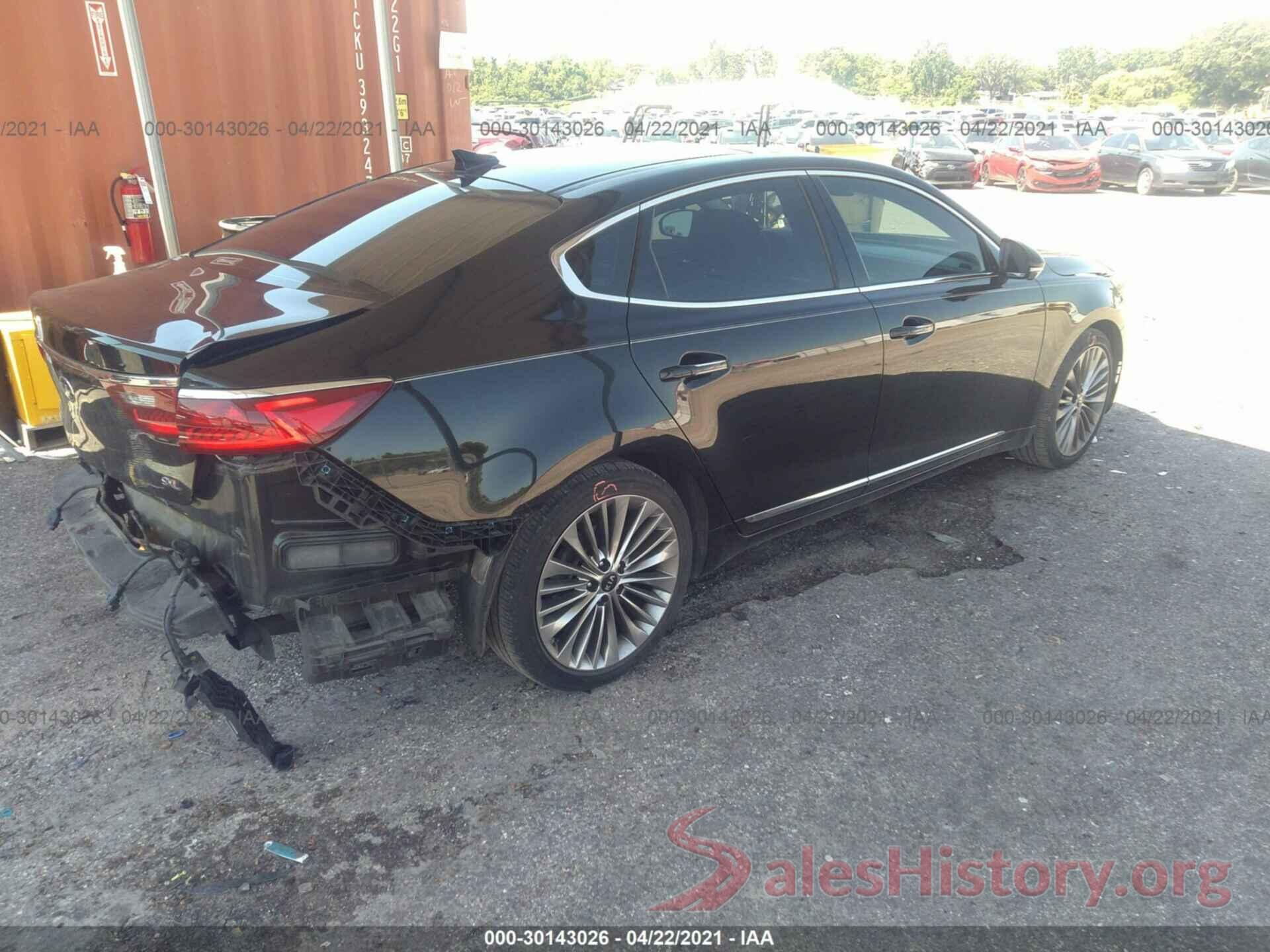 KNALC4J15H5078420 2017 KIA CADENZA