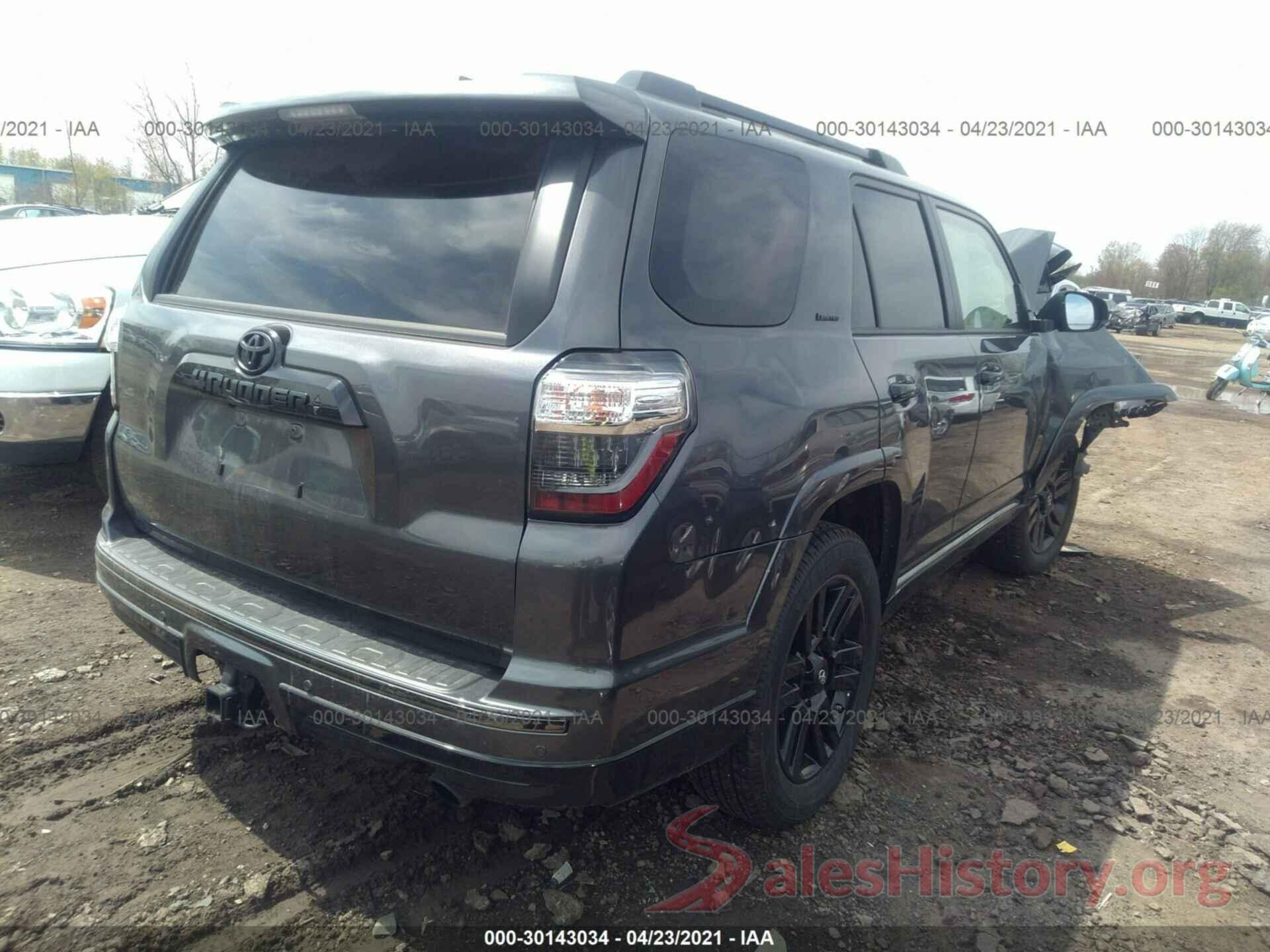 JTEJU5JR5M5849161 2021 TOYOTA 4RUNNER