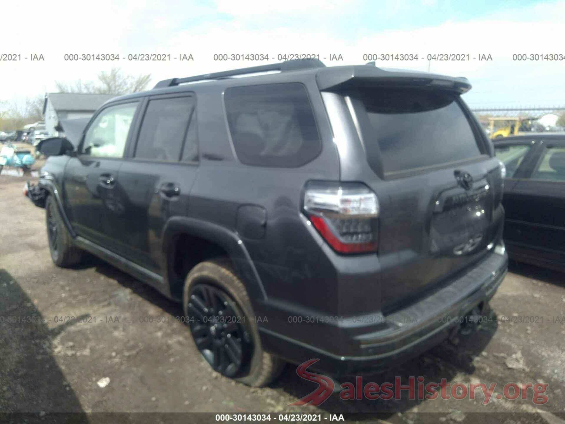 JTEJU5JR5M5849161 2021 TOYOTA 4RUNNER