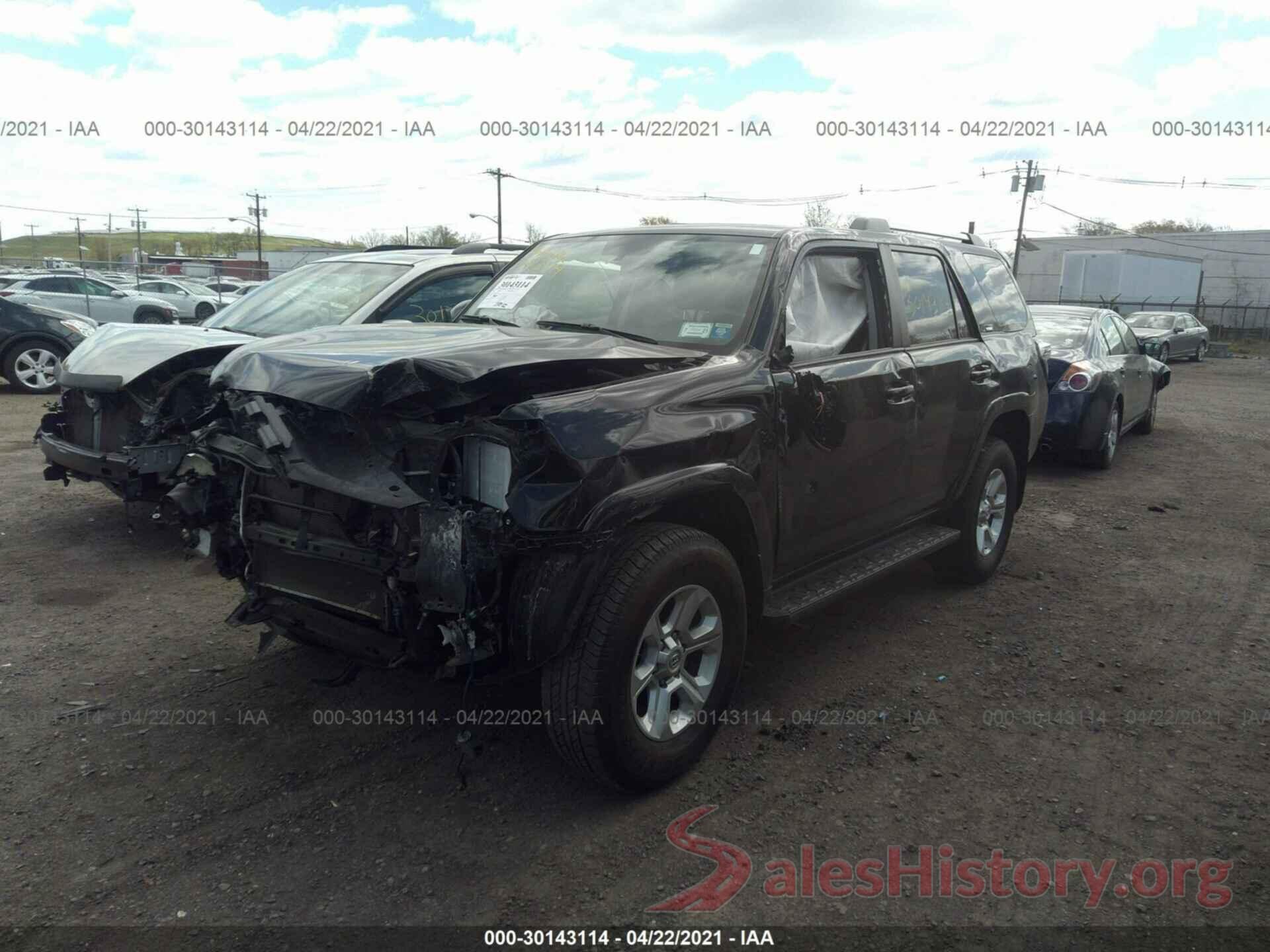 JTEBU5JR4K5721110 2019 TOYOTA 4RUNNER