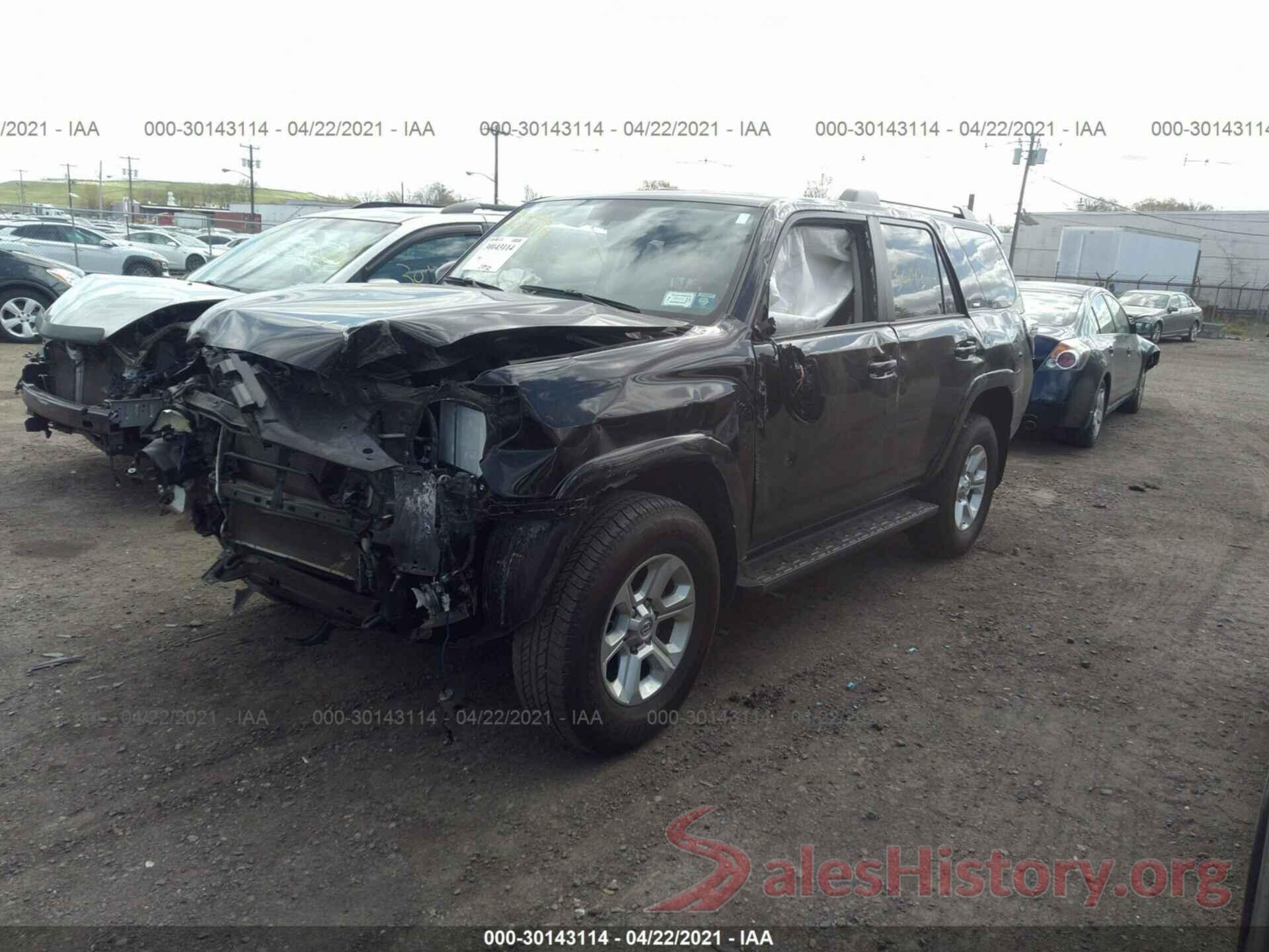 JTEBU5JR4K5721110 2019 TOYOTA 4RUNNER