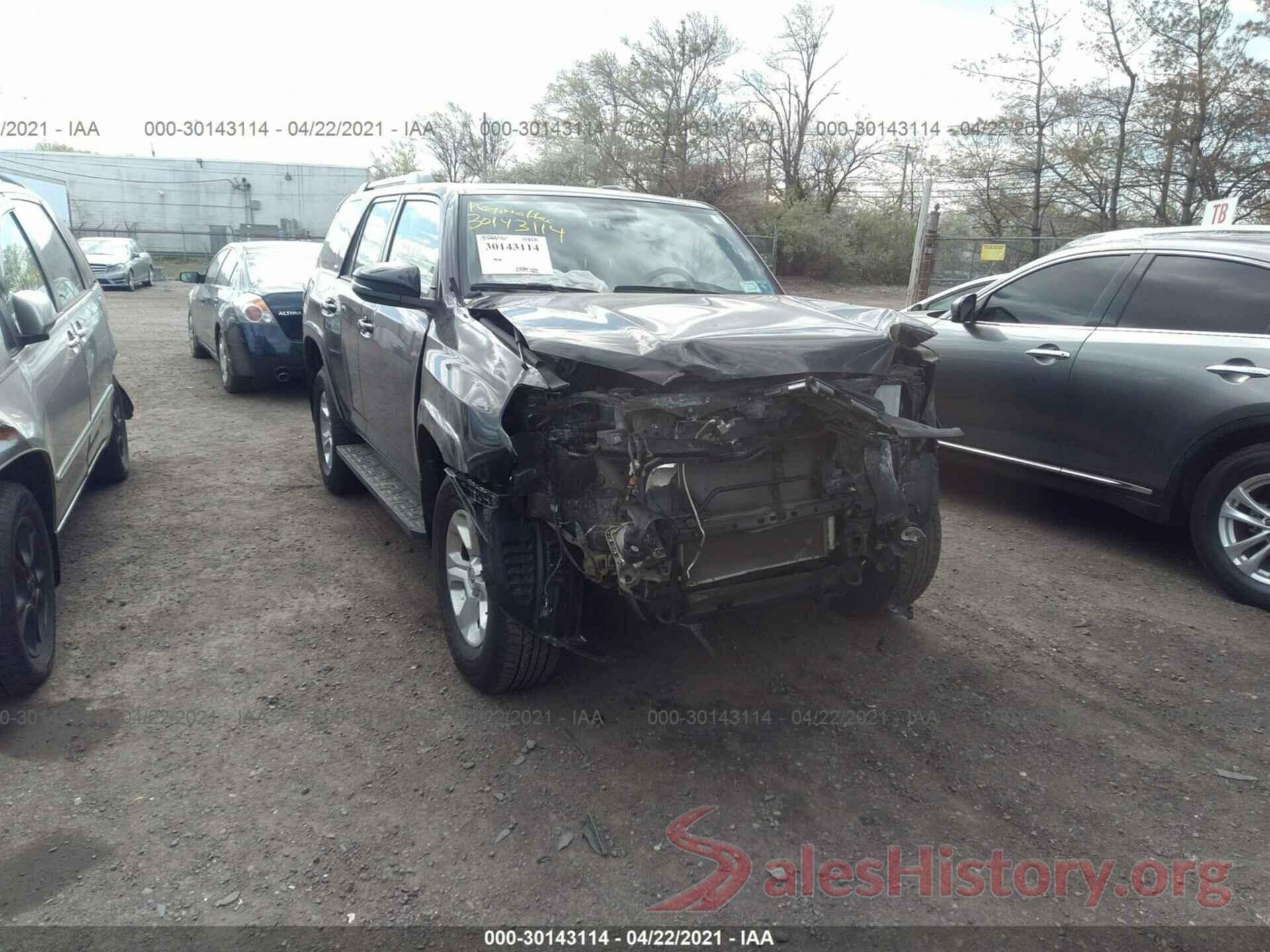 JTEBU5JR4K5721110 2019 TOYOTA 4RUNNER