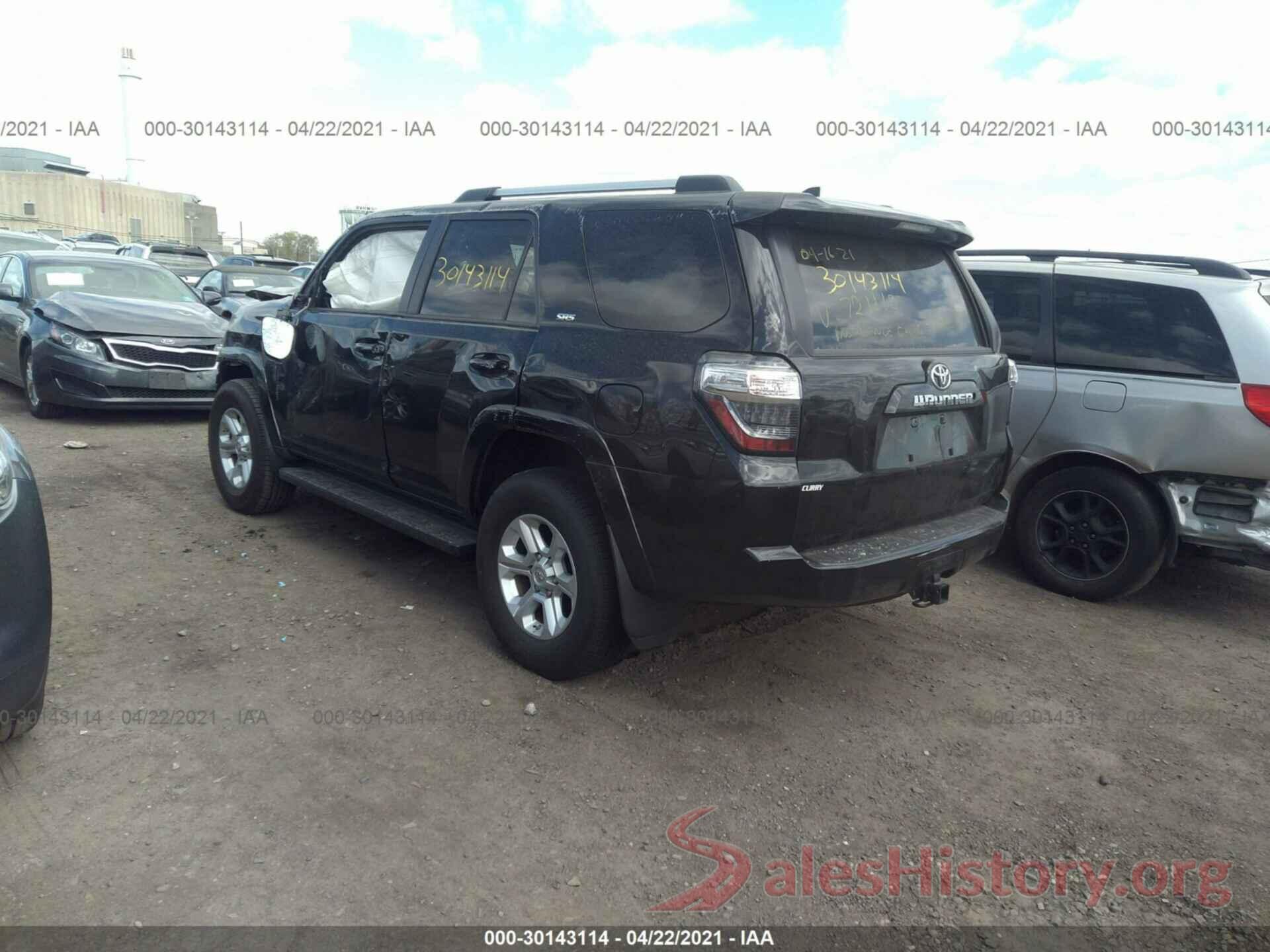 JTEBU5JR4K5721110 2019 TOYOTA 4RUNNER