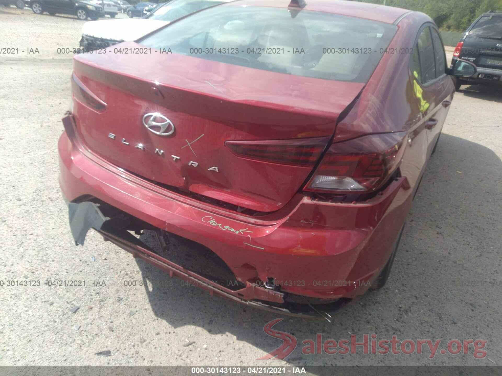 KMHD84LF4KU879138 2019 HYUNDAI ELANTRA