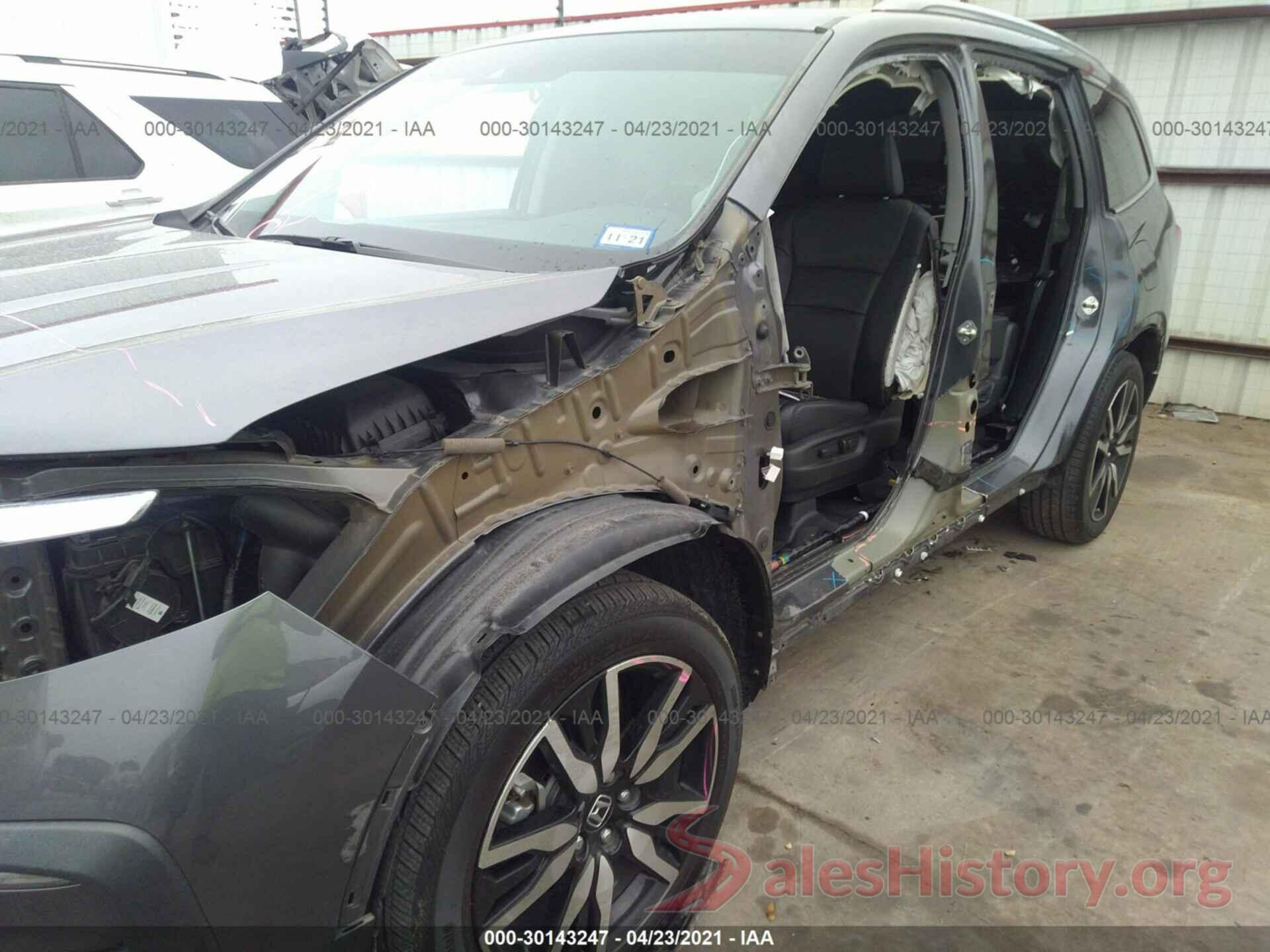 5FNYF5H6XLB004795 2020 HONDA PILOT