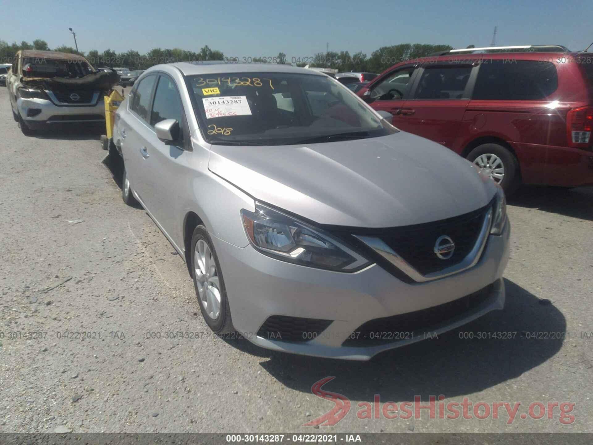 3N1AB7AP8JY285432 2018 NISSAN SENTRA