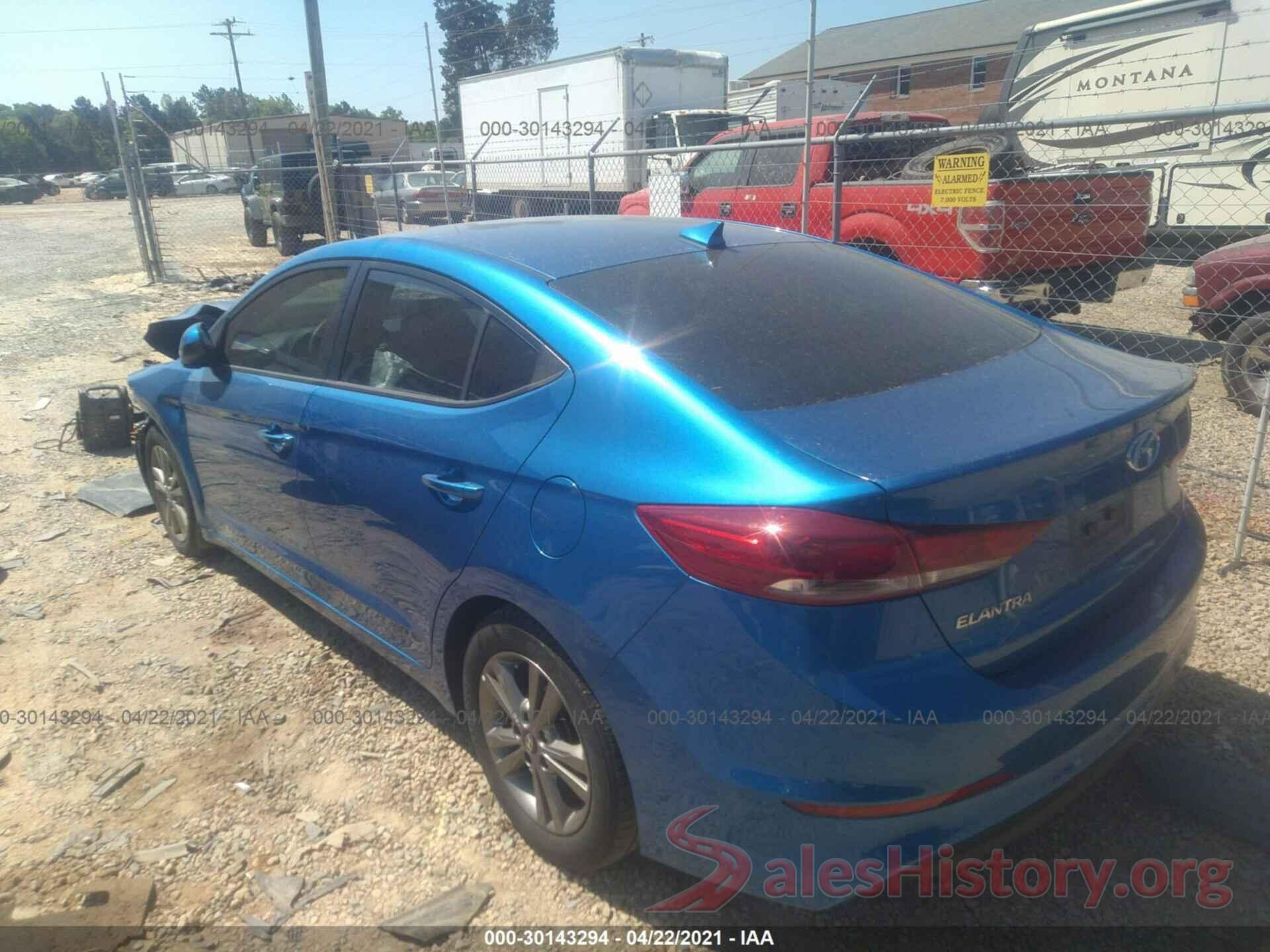 5NPD84LF0JH236198 2018 HYUNDAI ELANTRA