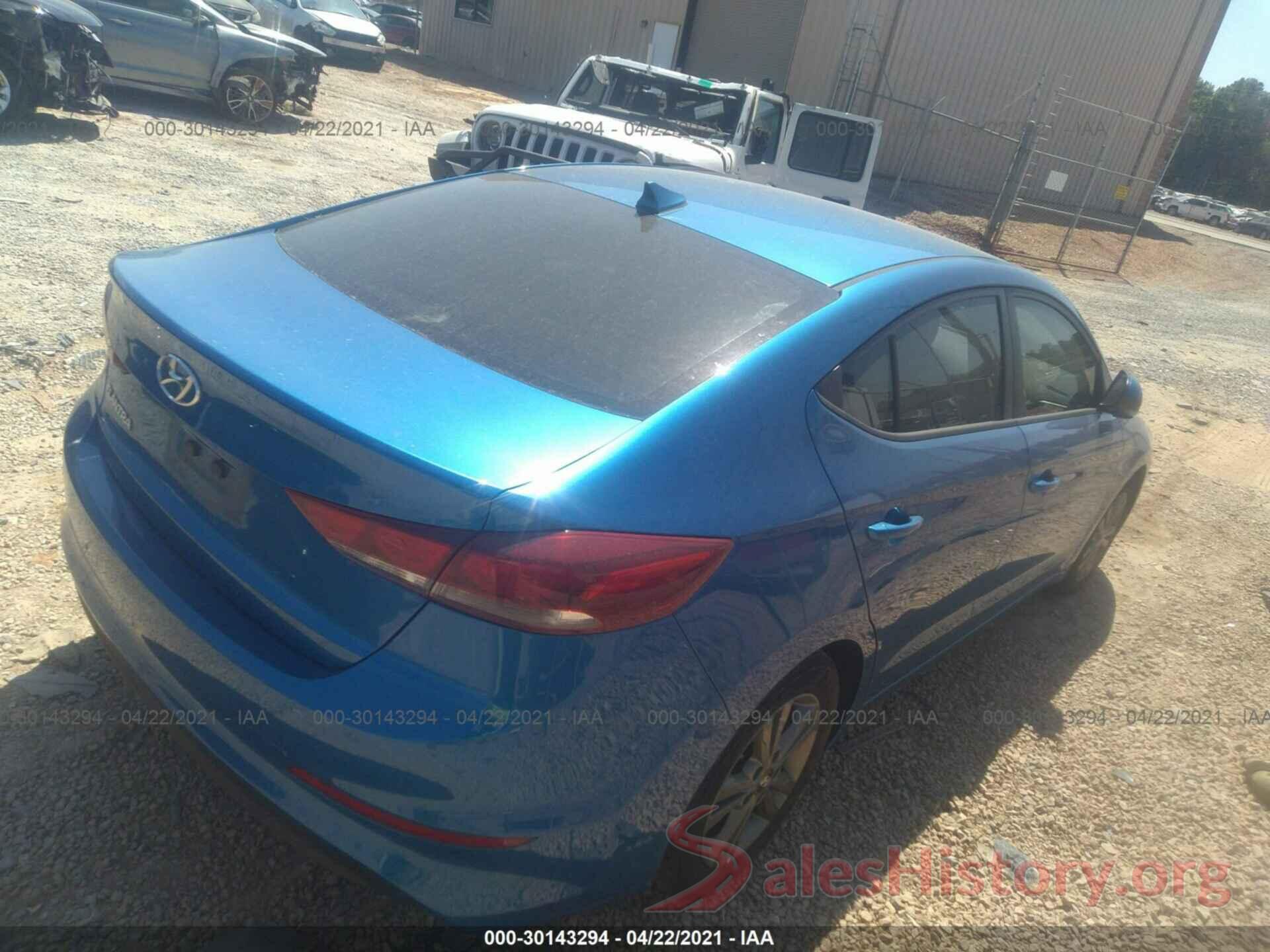 5NPD84LF0JH236198 2018 HYUNDAI ELANTRA