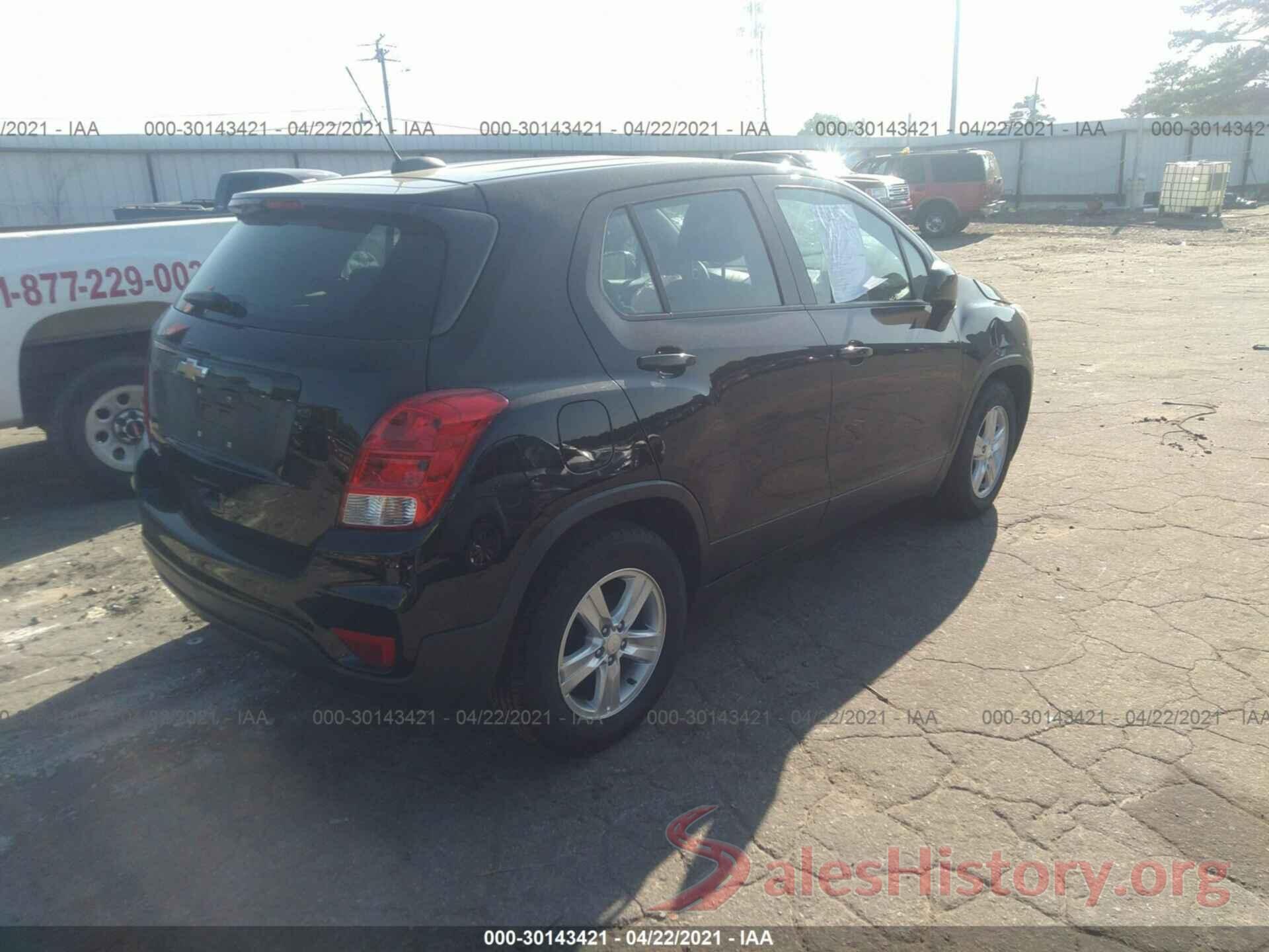 3GNCJKSB5KL272724 2019 CHEVROLET TRAX