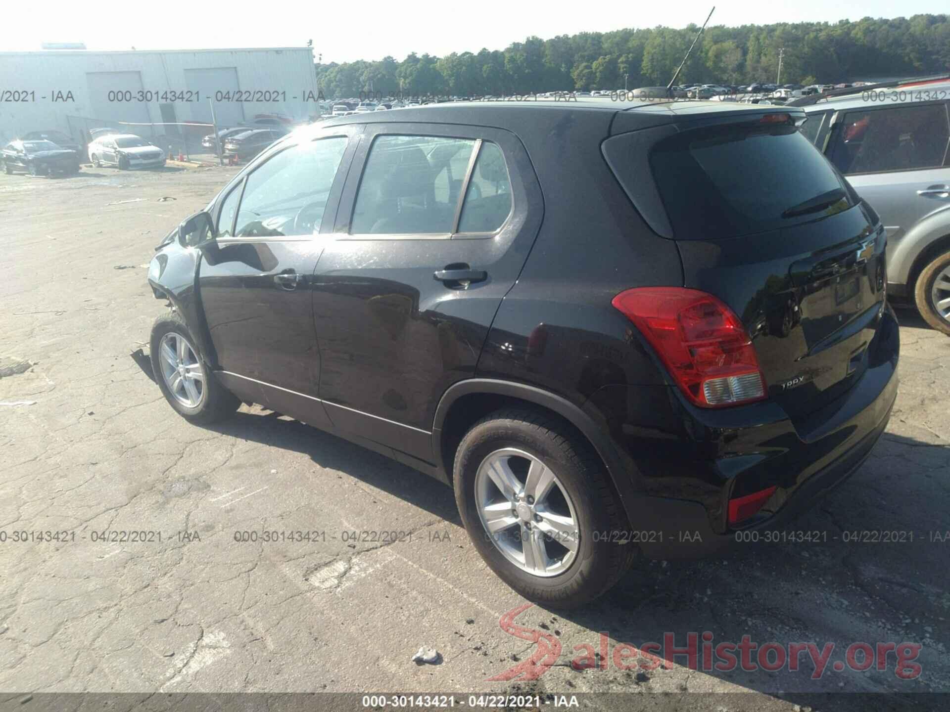 3GNCJKSB5KL272724 2019 CHEVROLET TRAX