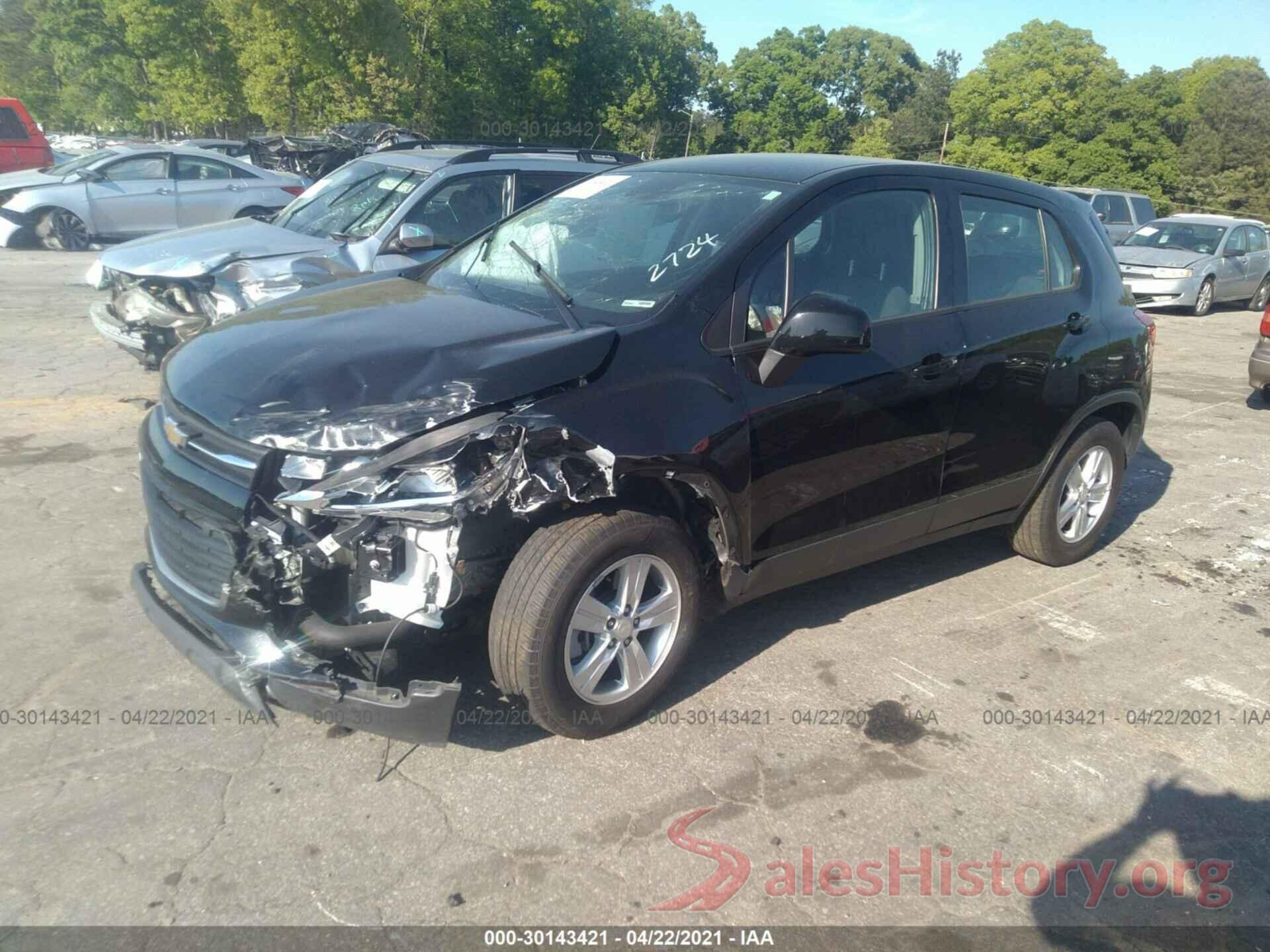 3GNCJKSB5KL272724 2019 CHEVROLET TRAX