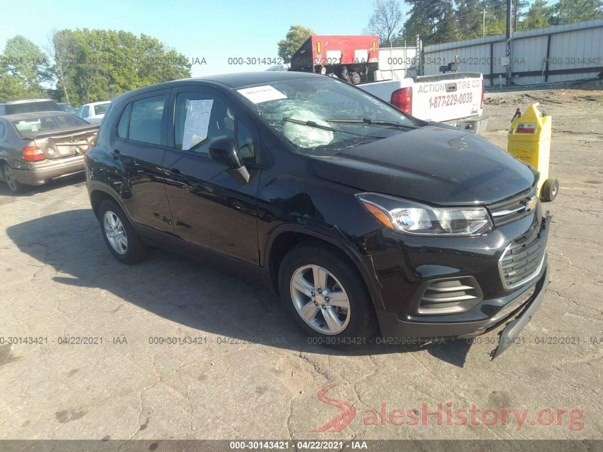 3GNCJKSB5KL272724 2019 CHEVROLET TRAX