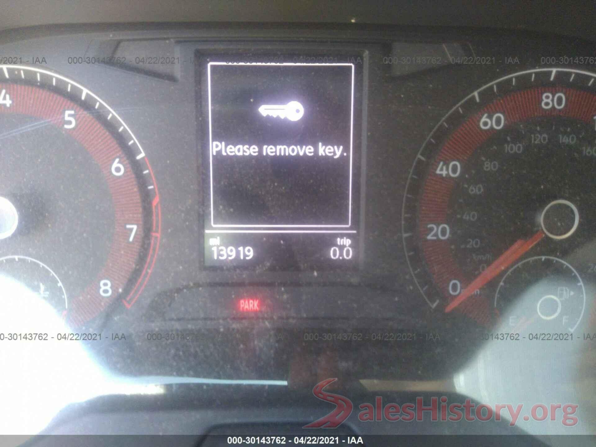 3VWC57BU8KM184561 2019 VOLKSWAGEN JETTA