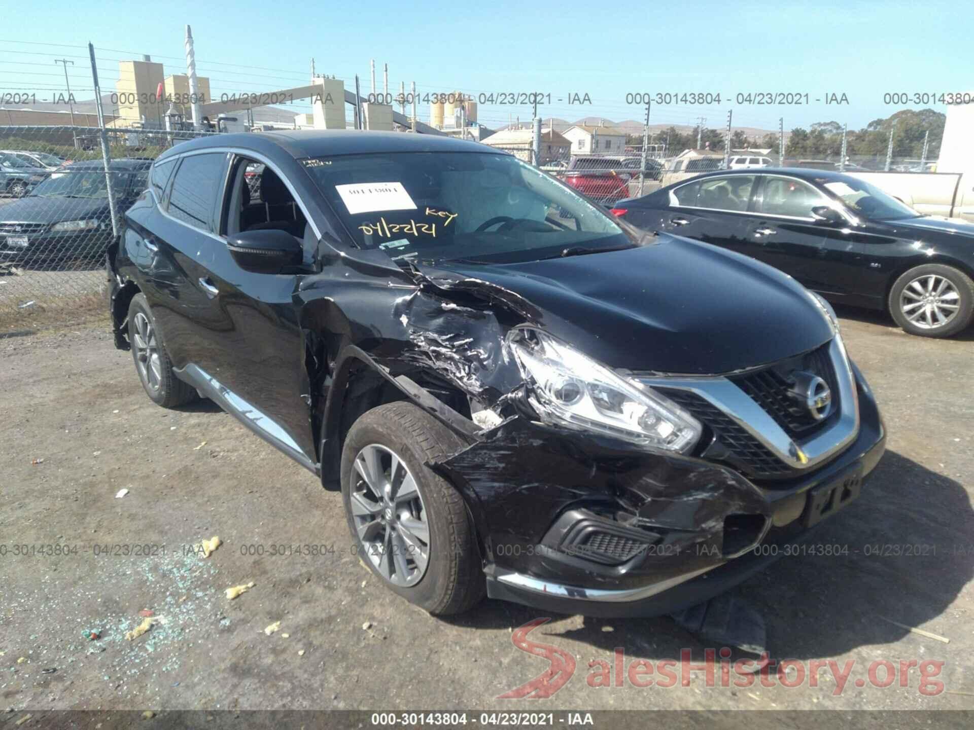 5N1AZ2MH8HN143553 2017 NISSAN MURANO