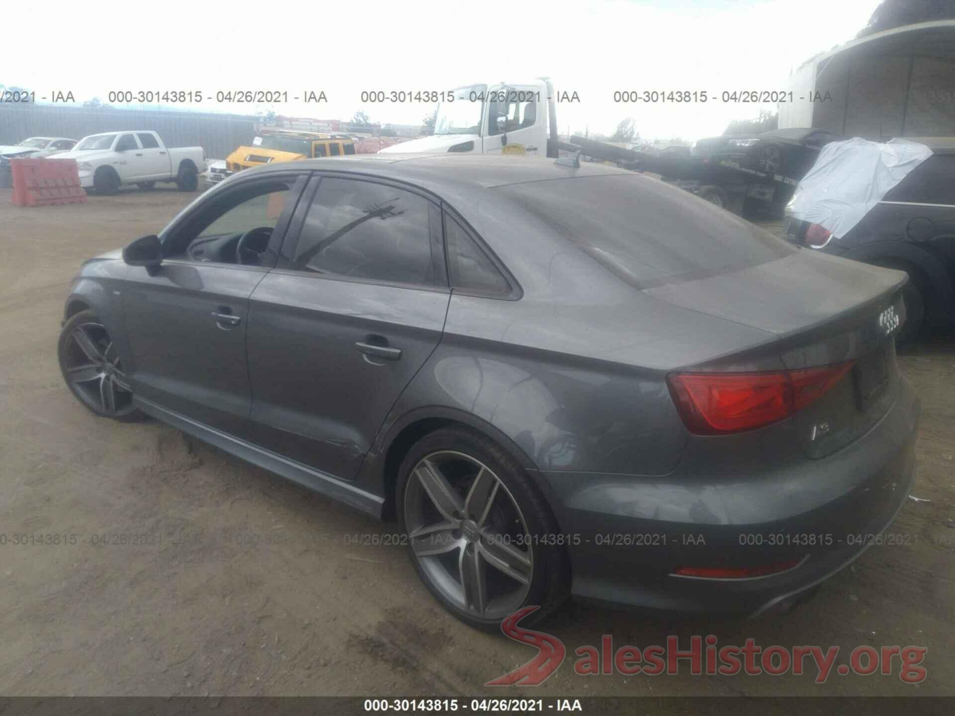 WAUA7GFF7G1052215 2016 AUDI A3