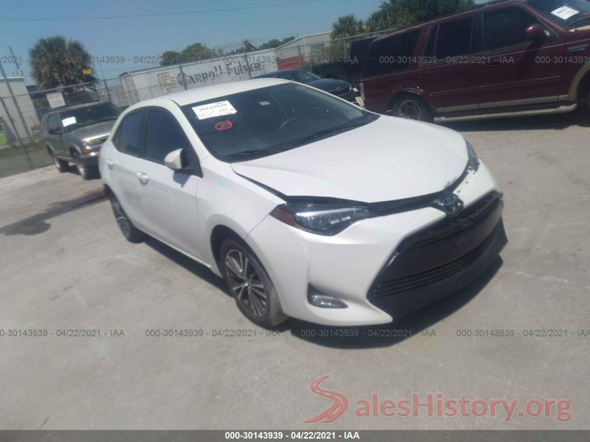 5YFBURHE3KP889516 2019 TOYOTA COROLLA