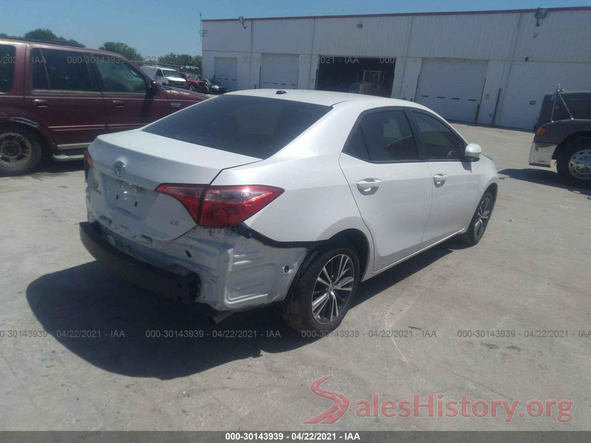 5YFBURHE3KP889516 2019 TOYOTA COROLLA