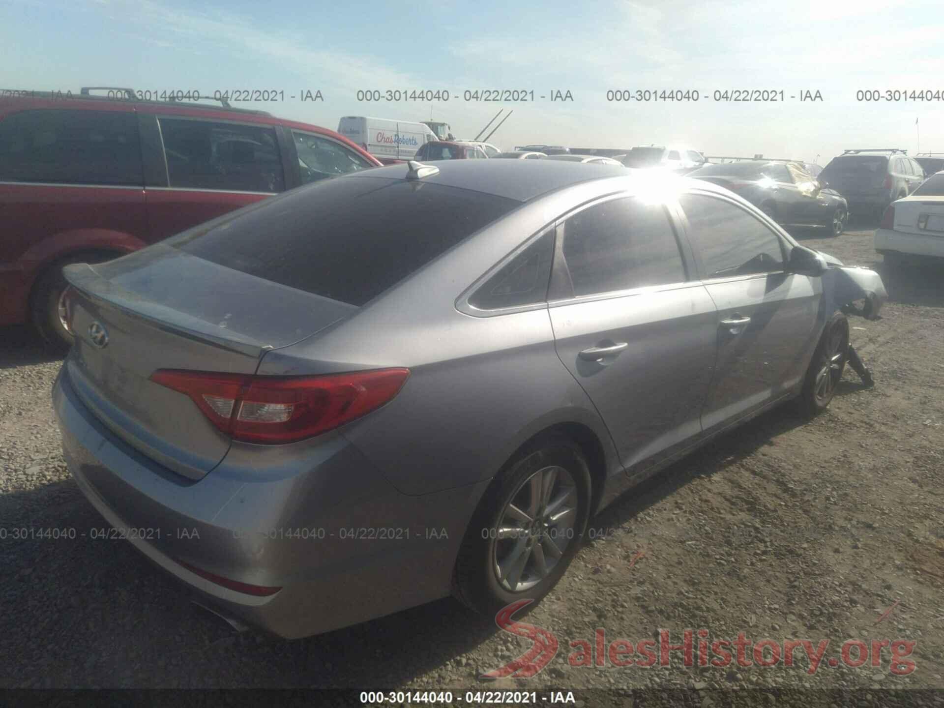 5NPE24AF7GH301095 2016 HYUNDAI SONATA