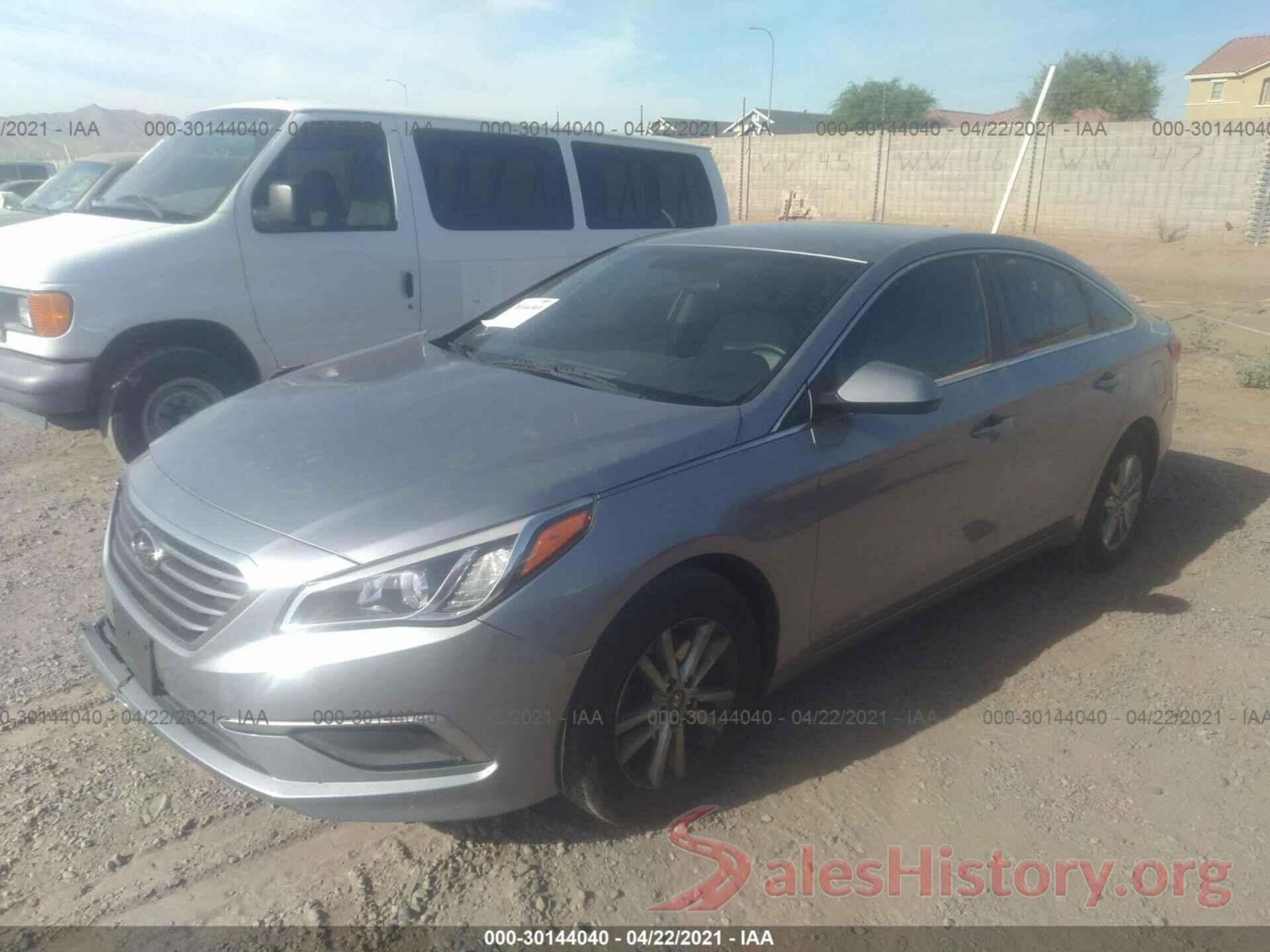 5NPE24AF7GH301095 2016 HYUNDAI SONATA