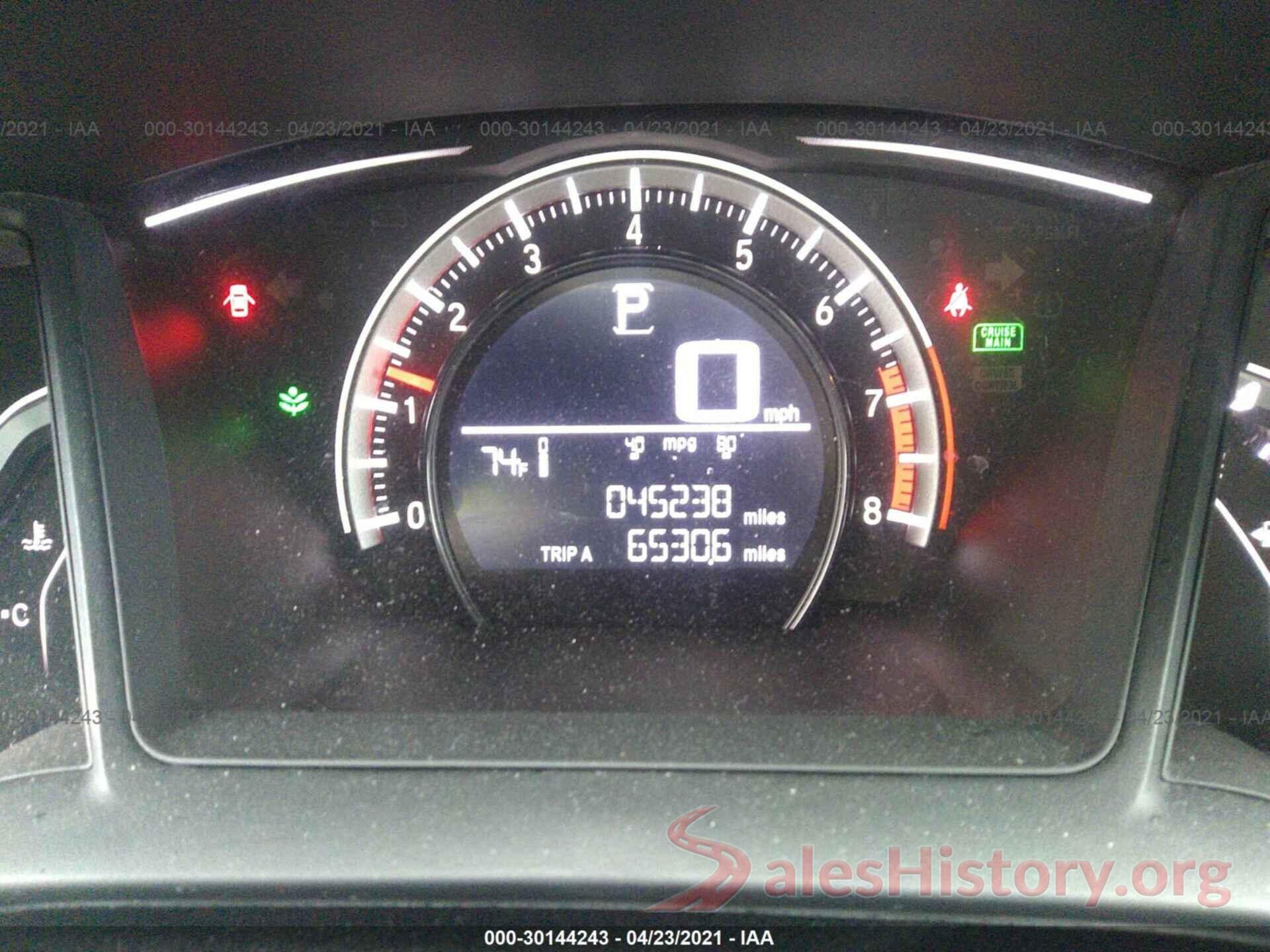 19XFC2F55GE040494 2016 HONDA CIVIC SEDAN