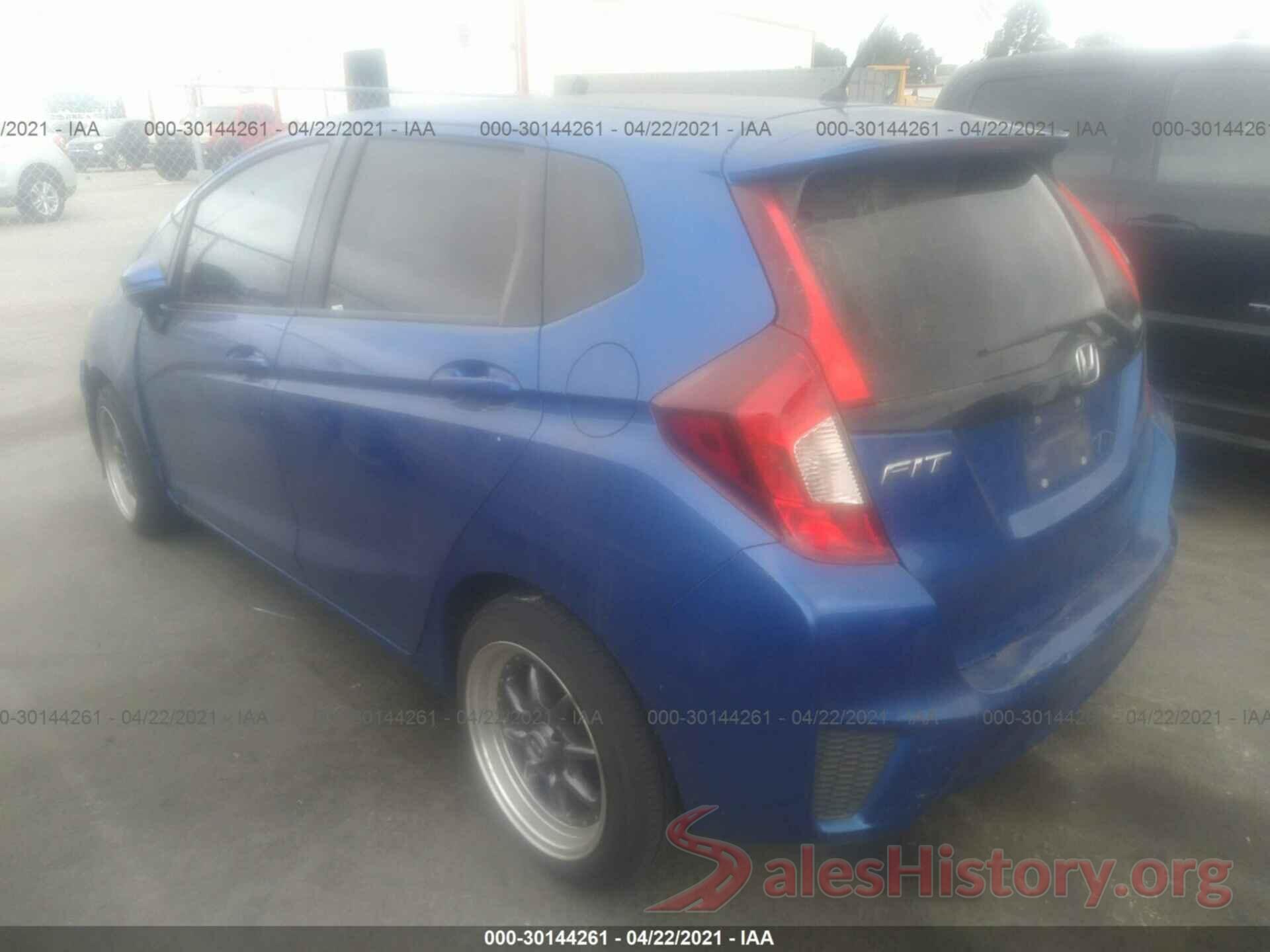 JHMGK5H55GS013507 2016 HONDA FIT